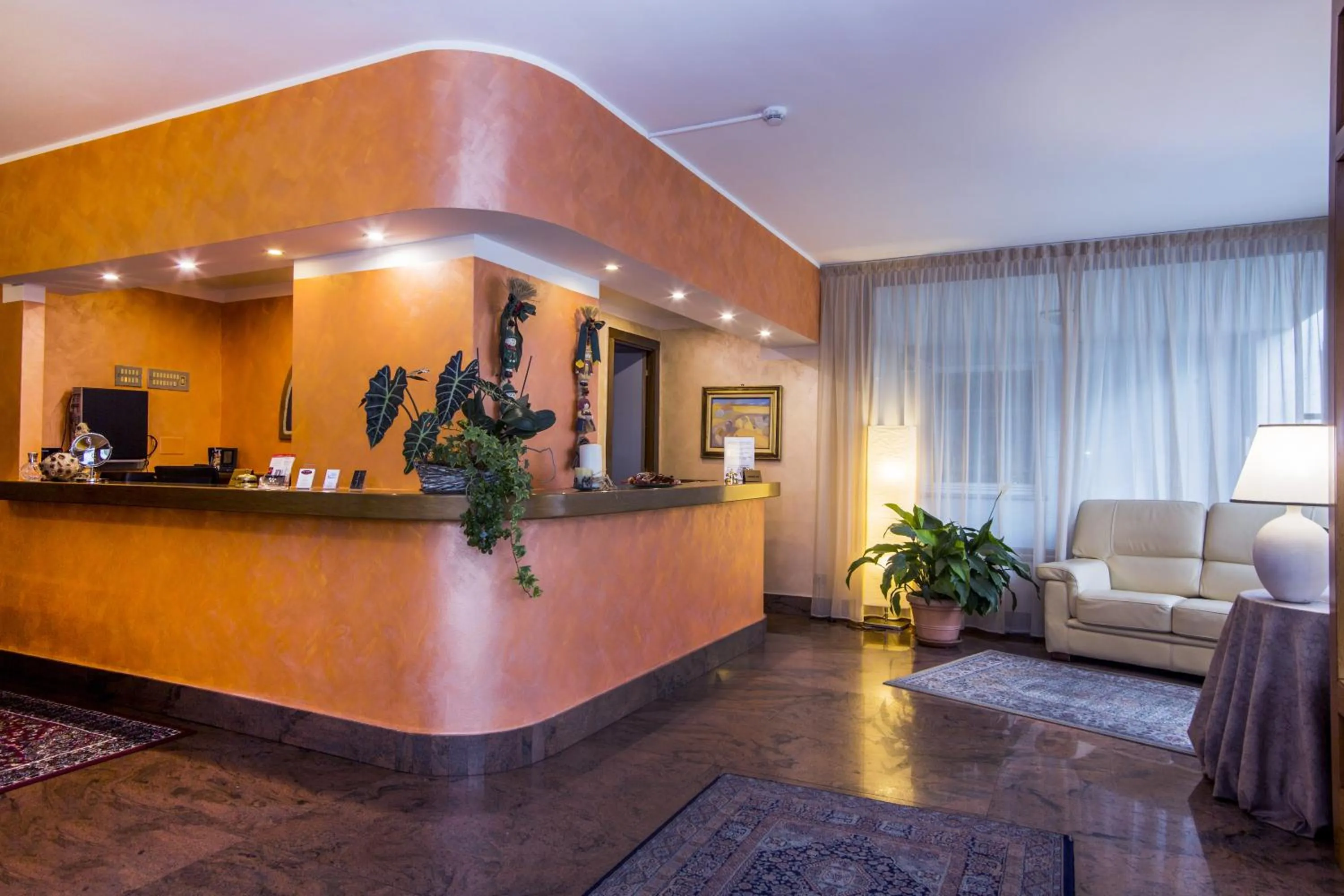 Lobby or reception in Hotel Le Pageot