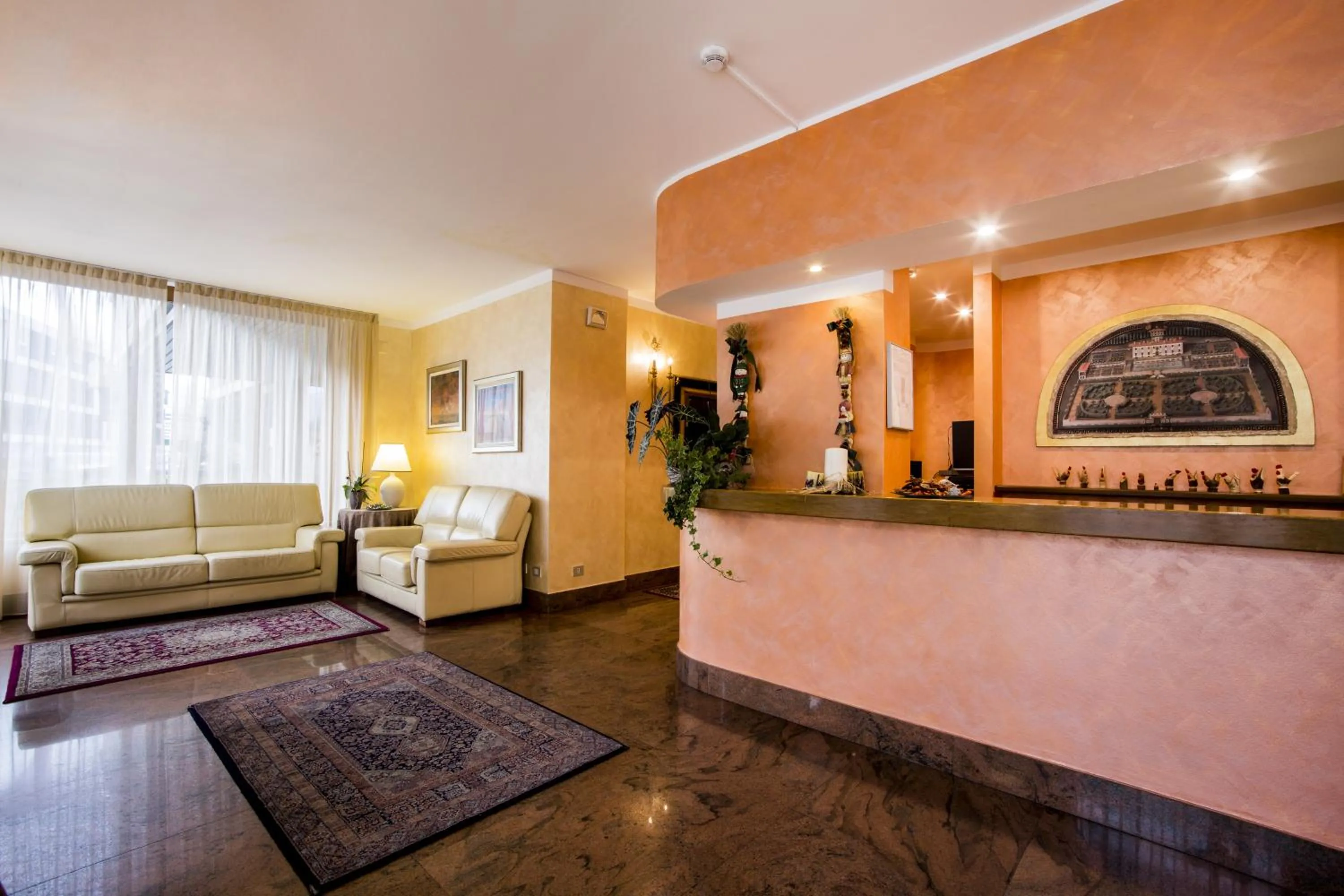 Lobby or reception in Hotel Le Pageot