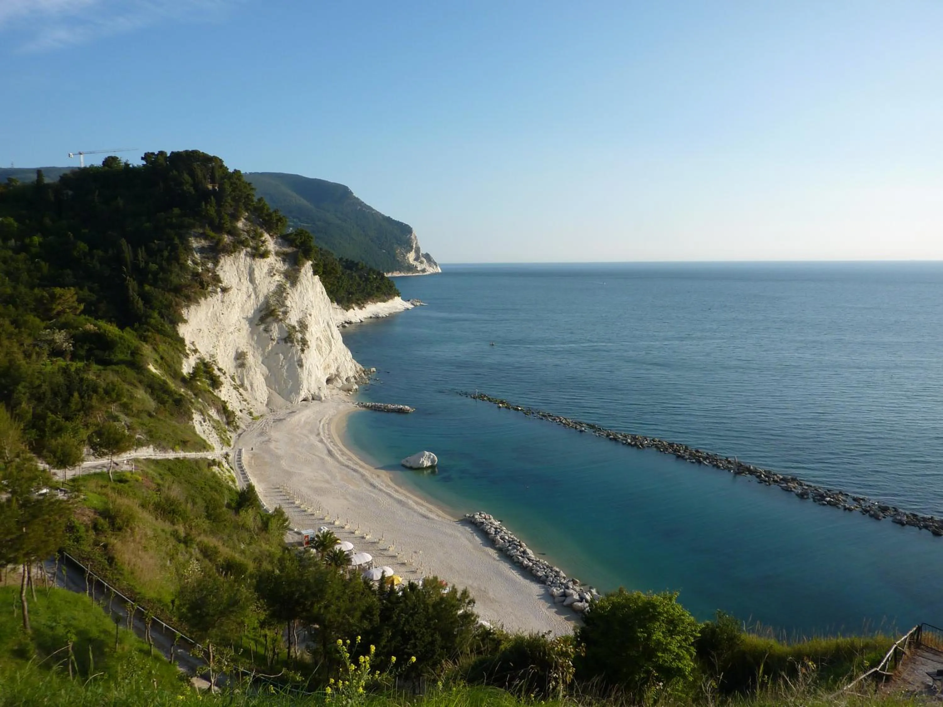 Natural landscape in Velia Mare