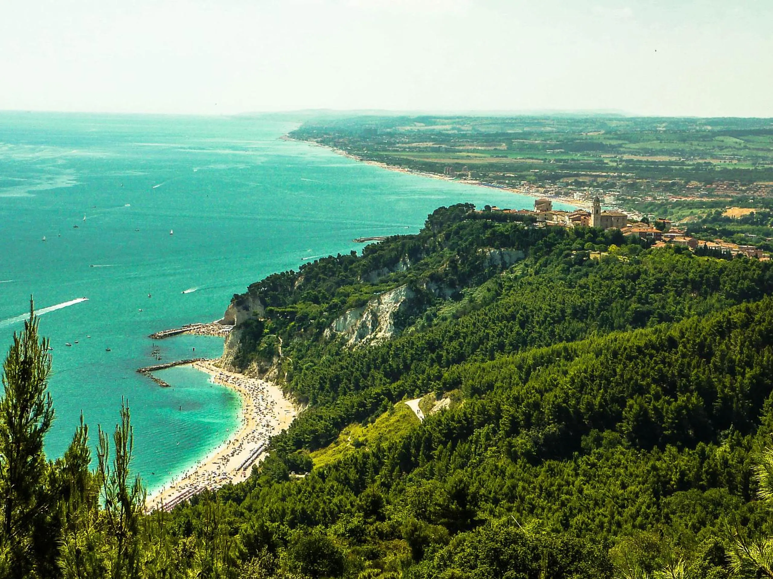 Natural landscape in Velia Mare