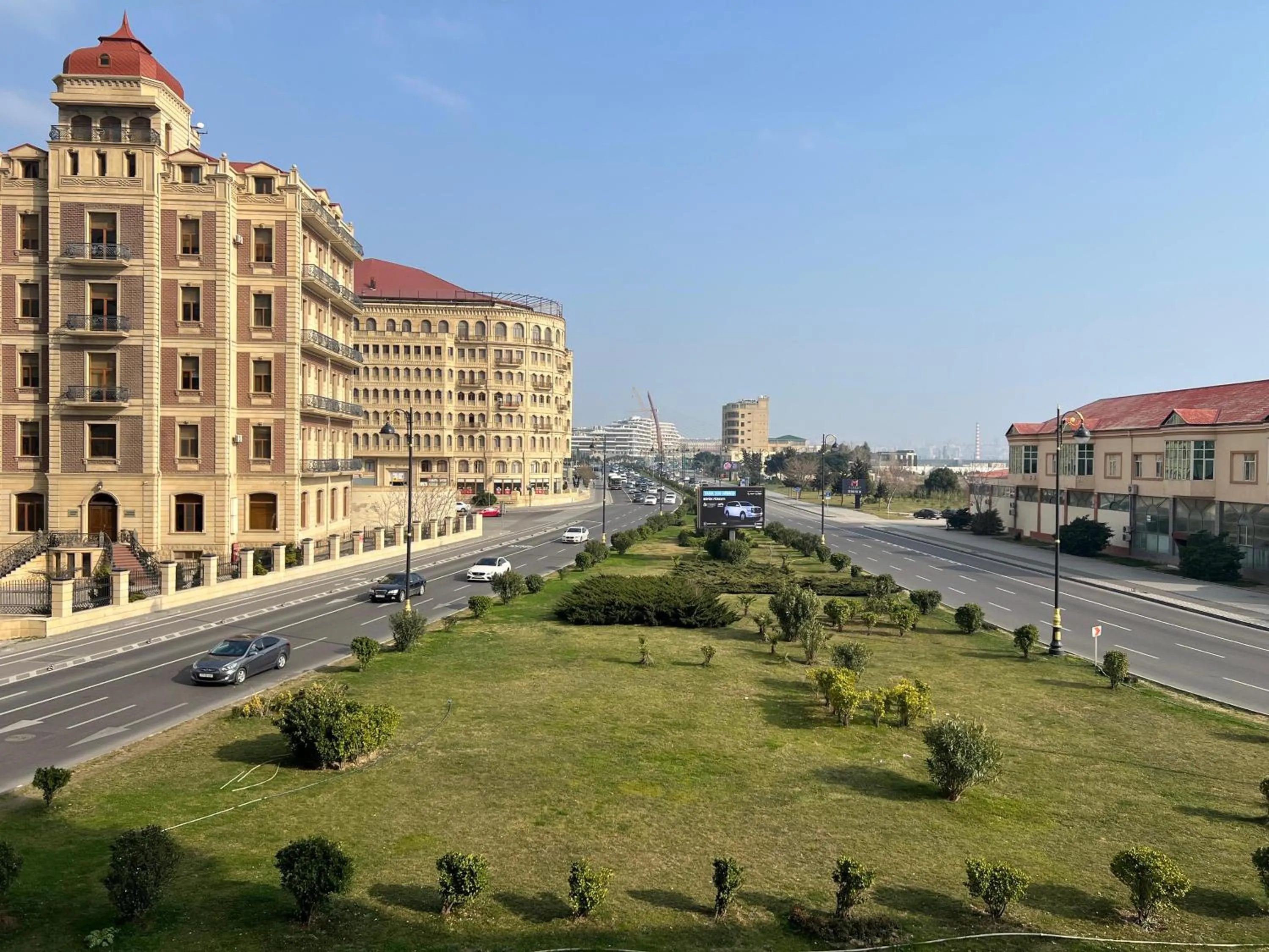 City view in Alison Boulevard Hotel