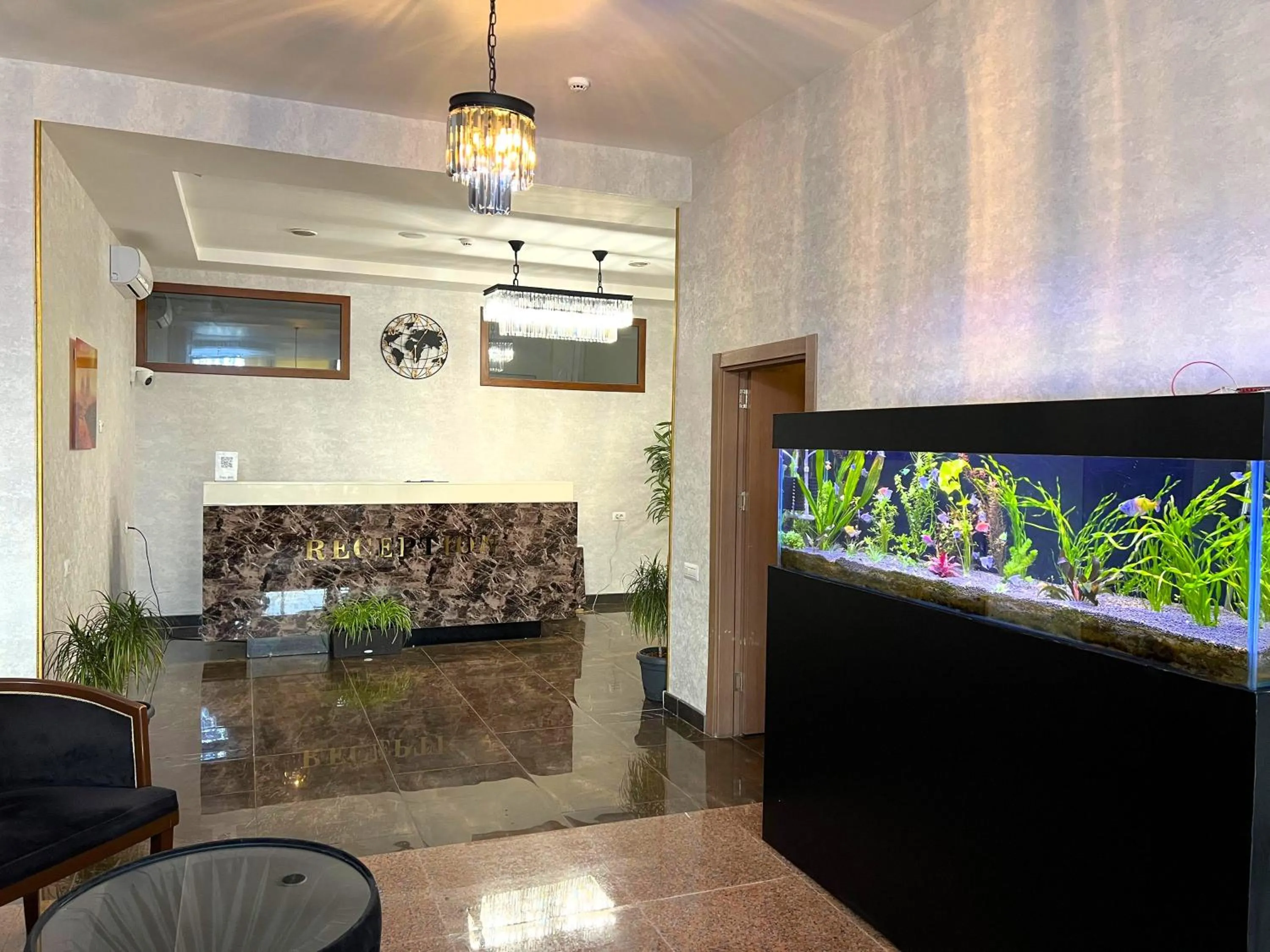 Lobby or reception in Alison Boulevard Hotel