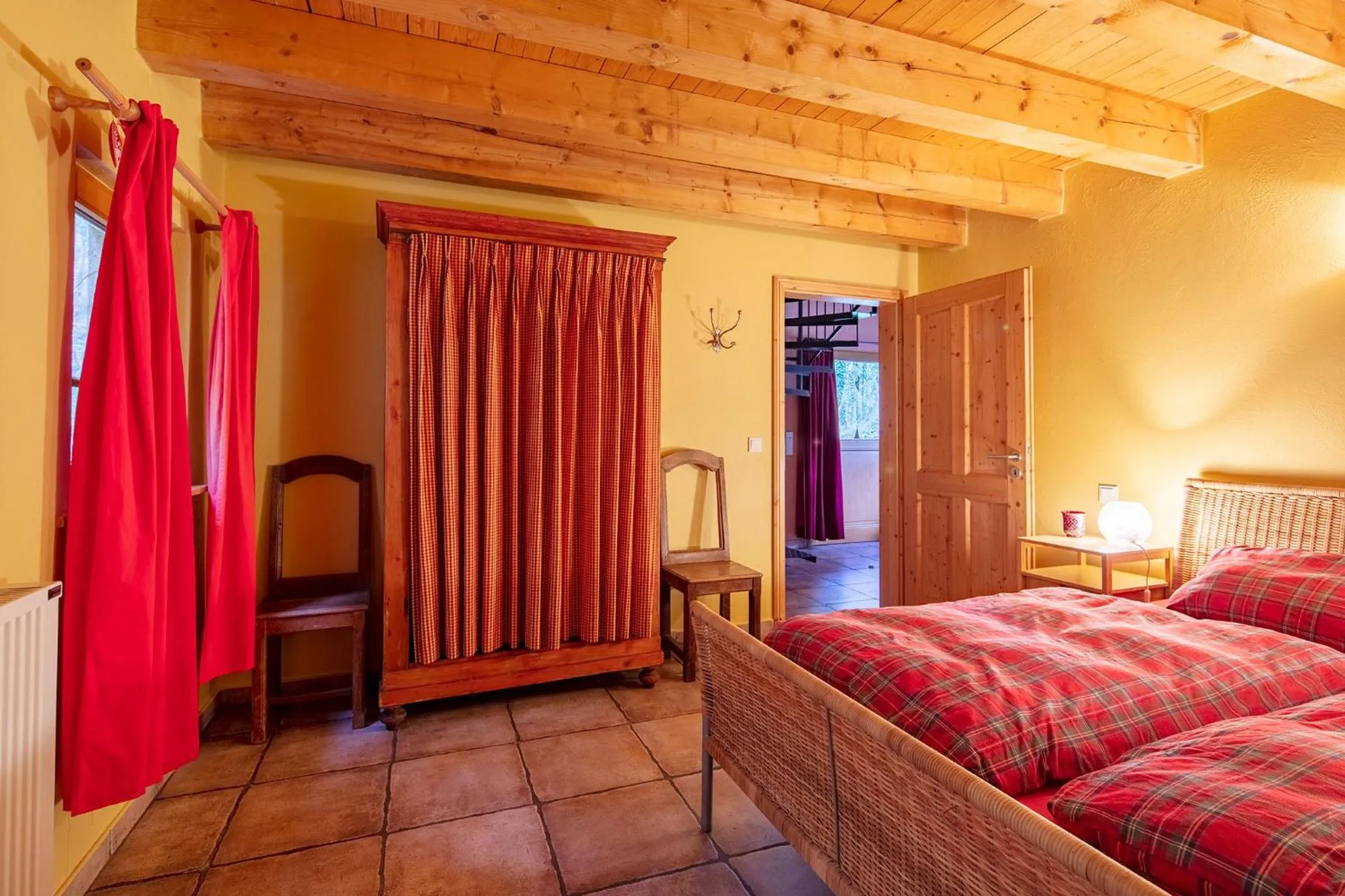 Bed in Villa Waldeslust