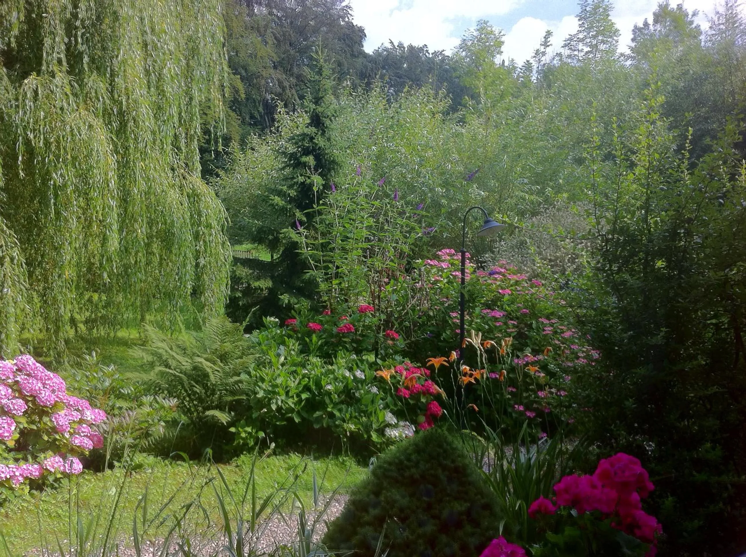 Garden view in Villa Waldeslust