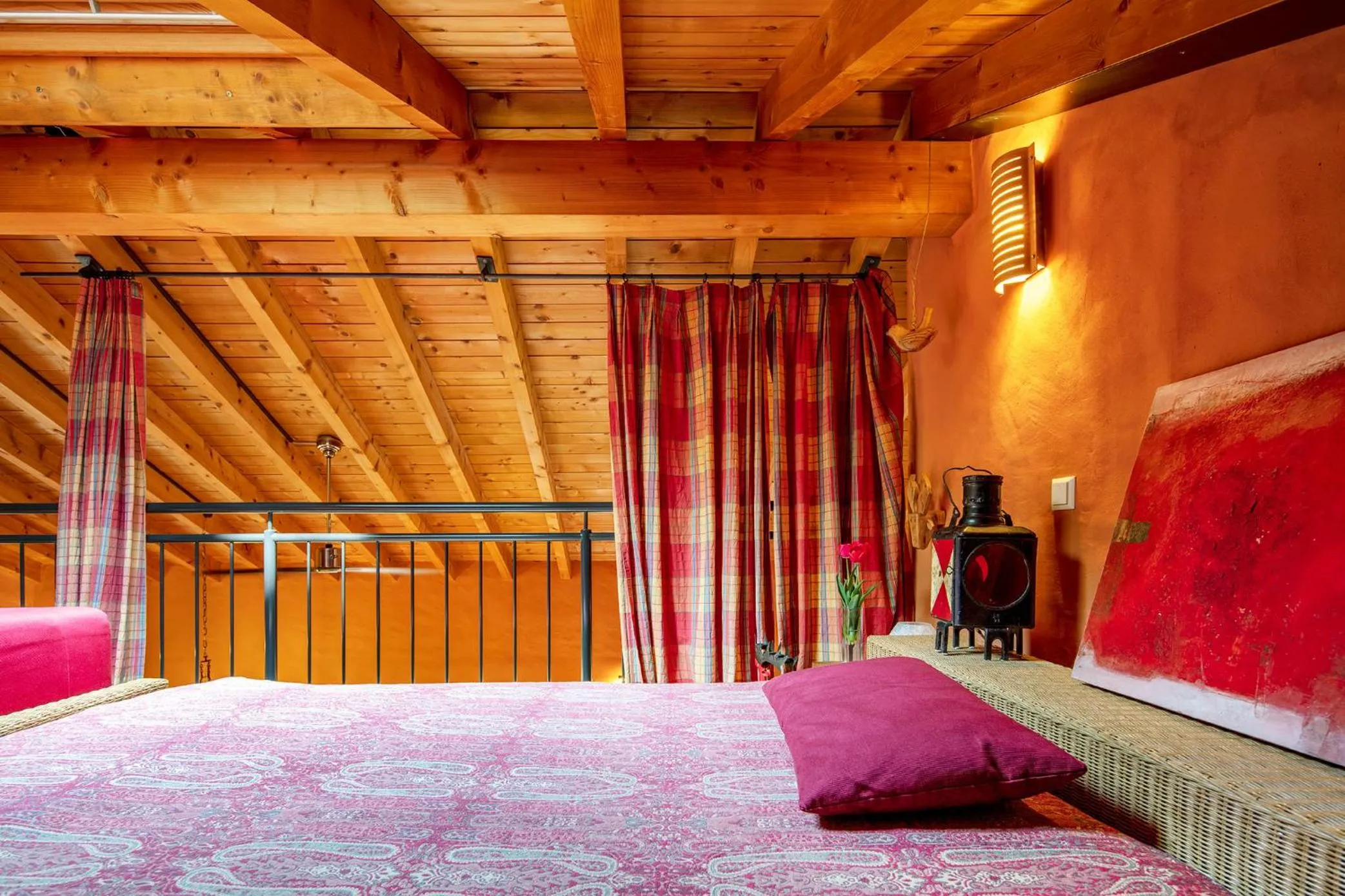 Bed in Villa Waldeslust