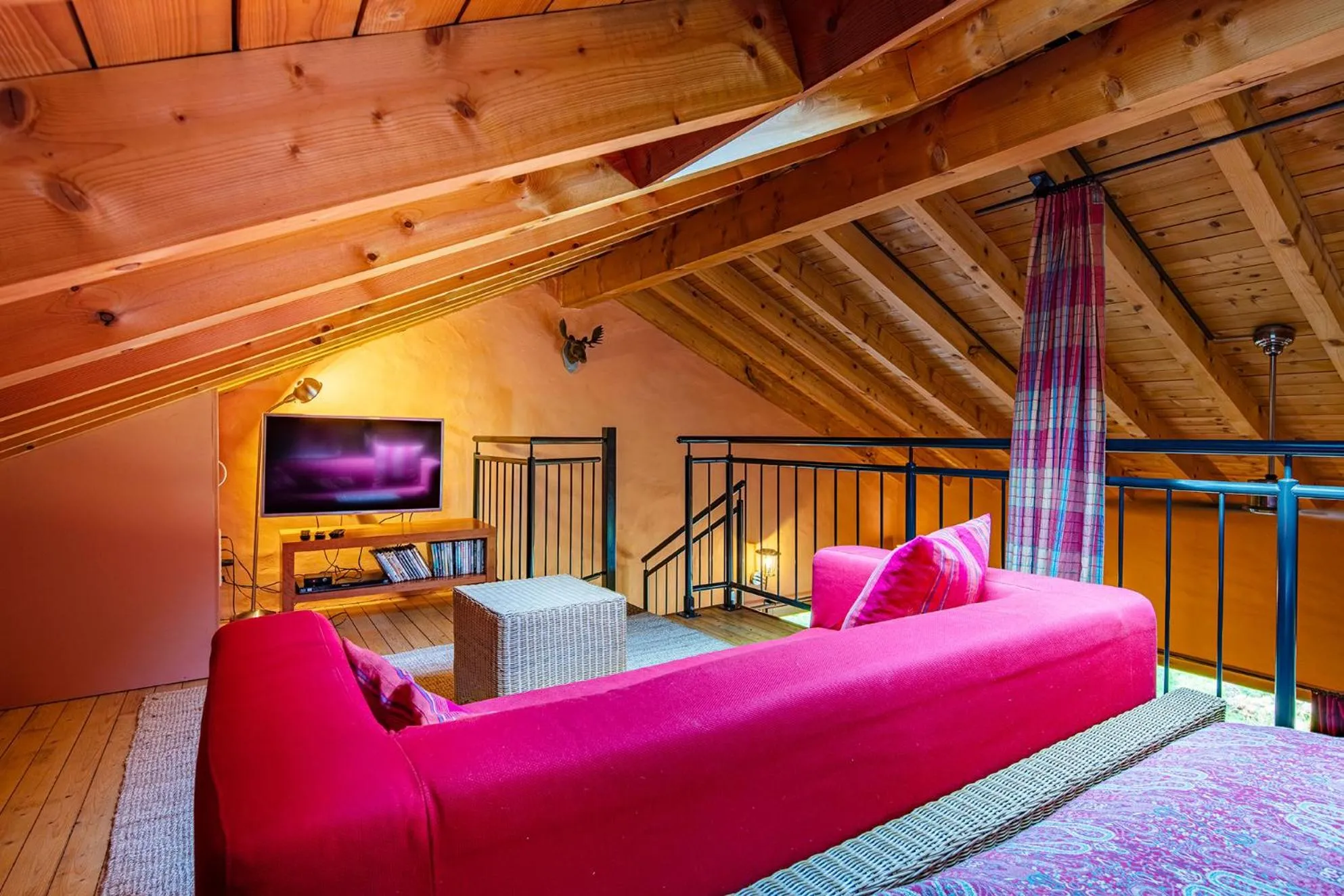 TV and multimedia, Bed in Villa Waldeslust