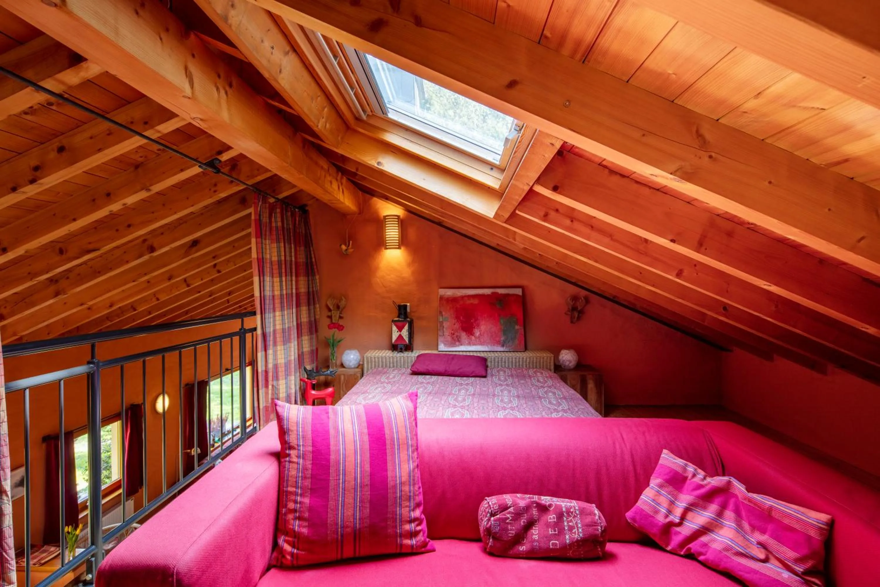 Bed in Villa Waldeslust