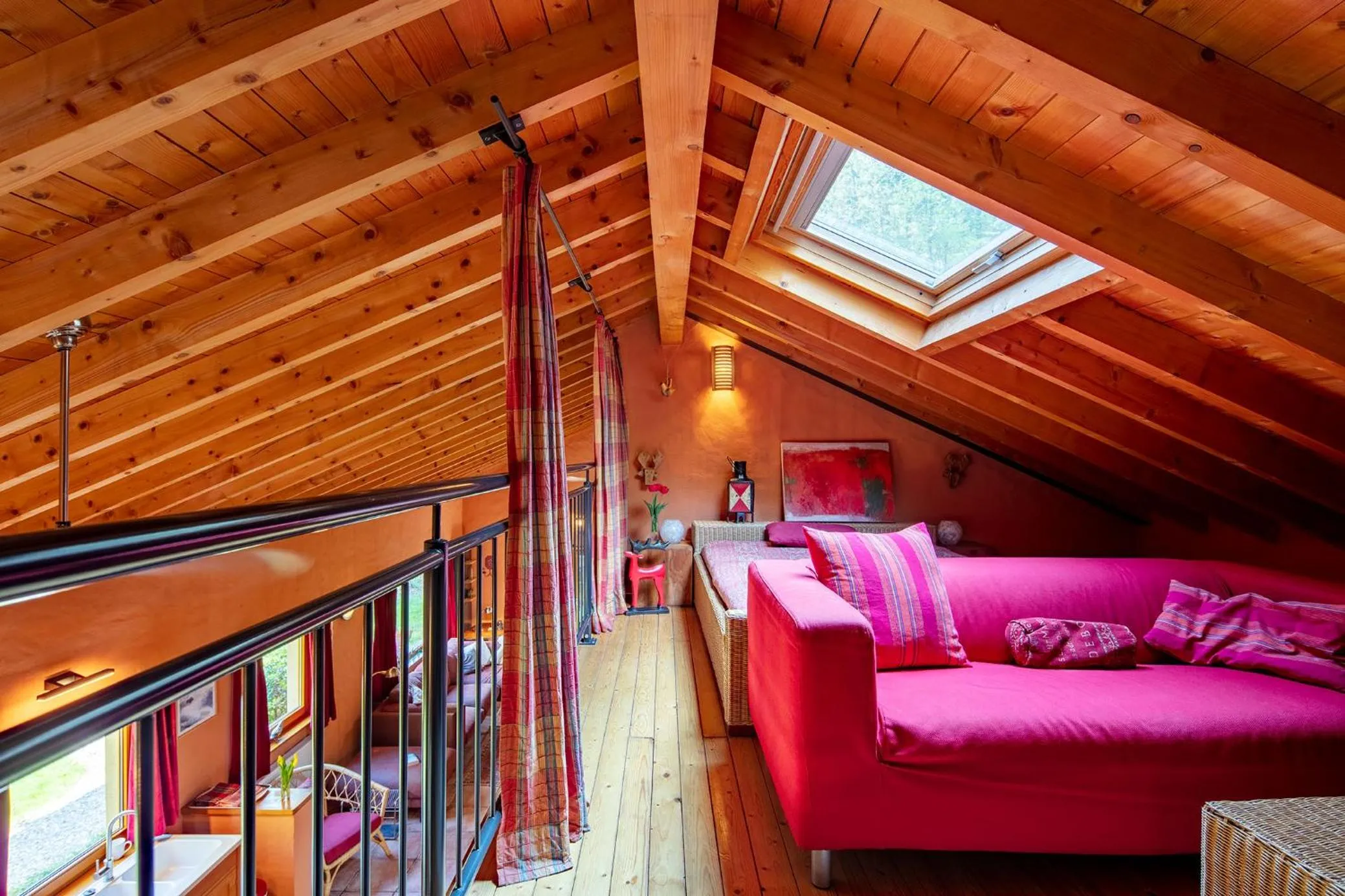 Bed in Villa Waldeslust