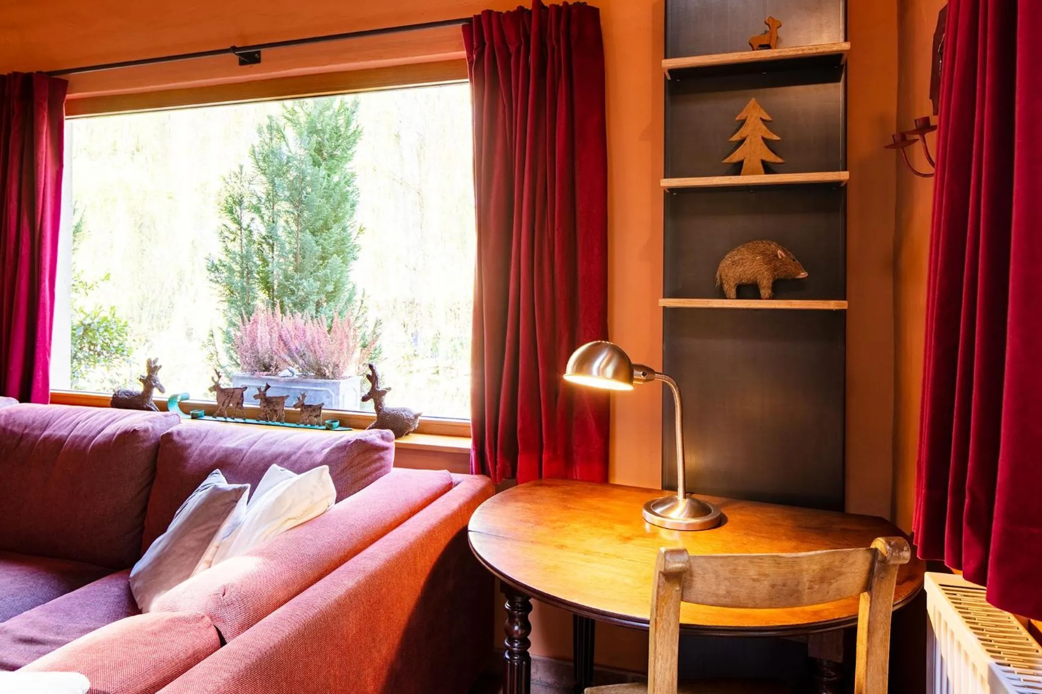 Living room in Villa Waldeslust