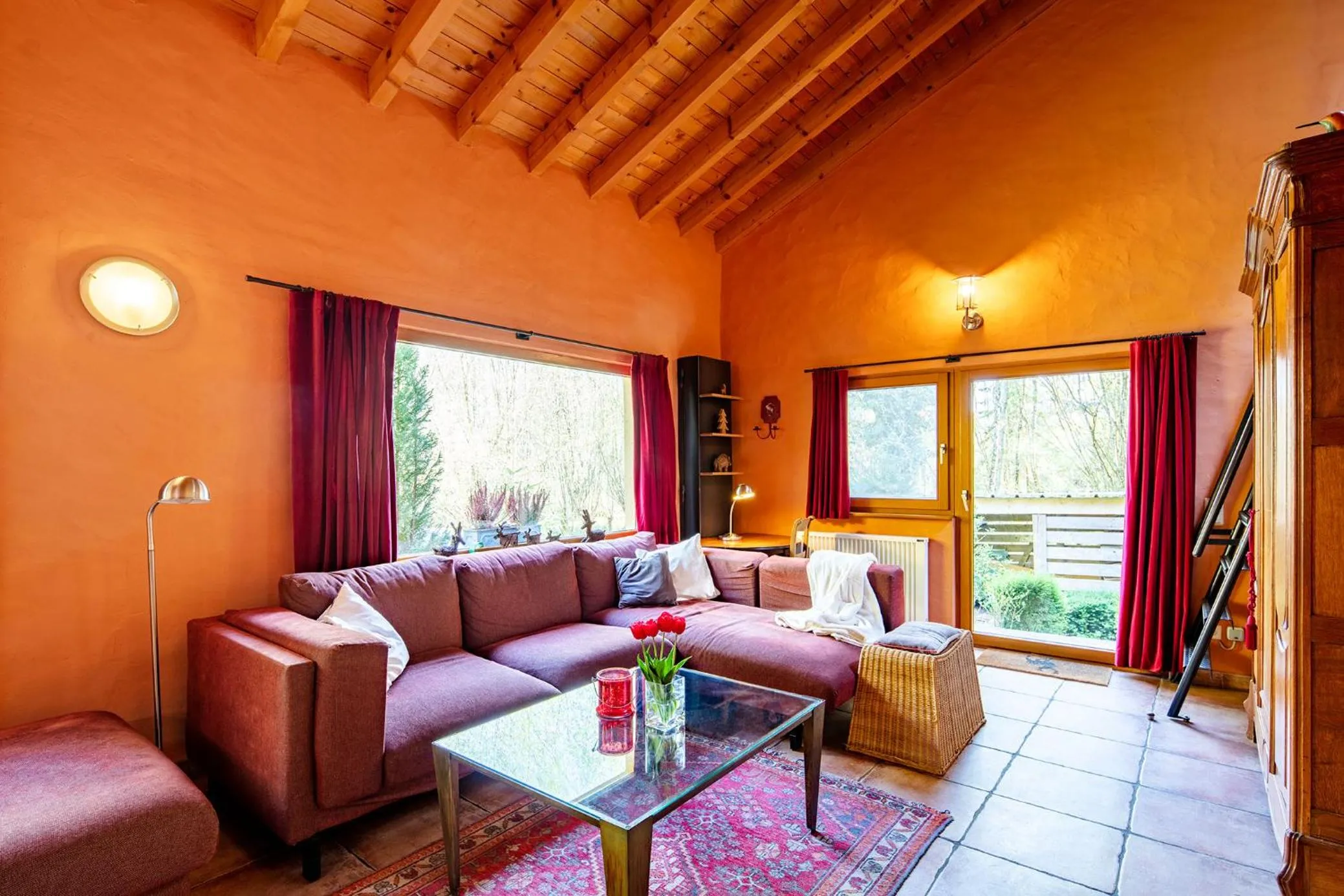Living room in Villa Waldeslust