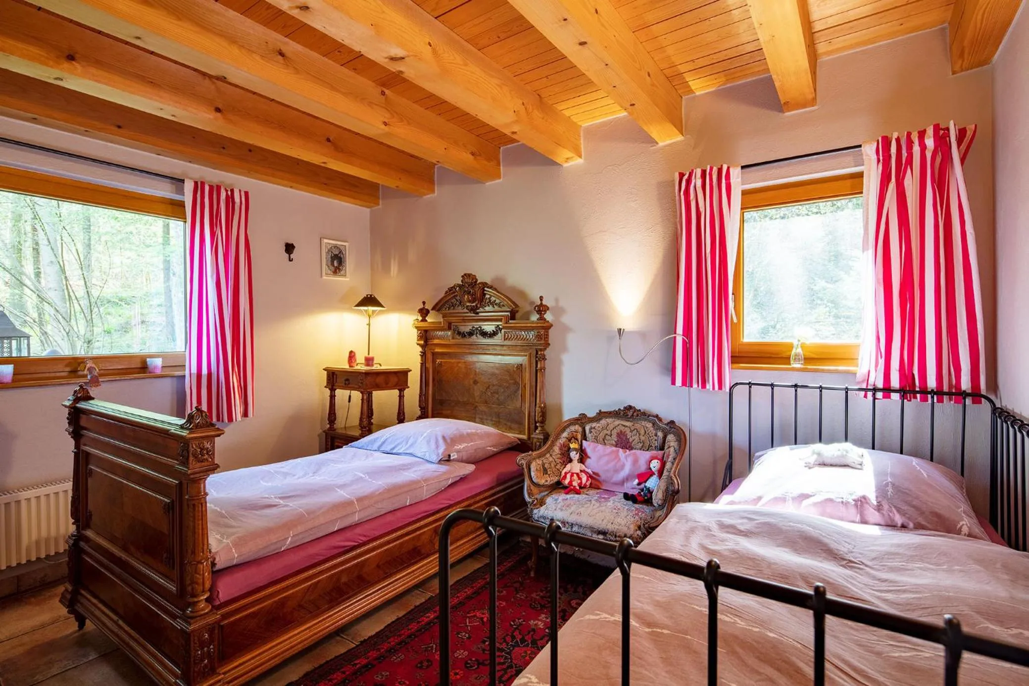 Bed in Villa Waldeslust