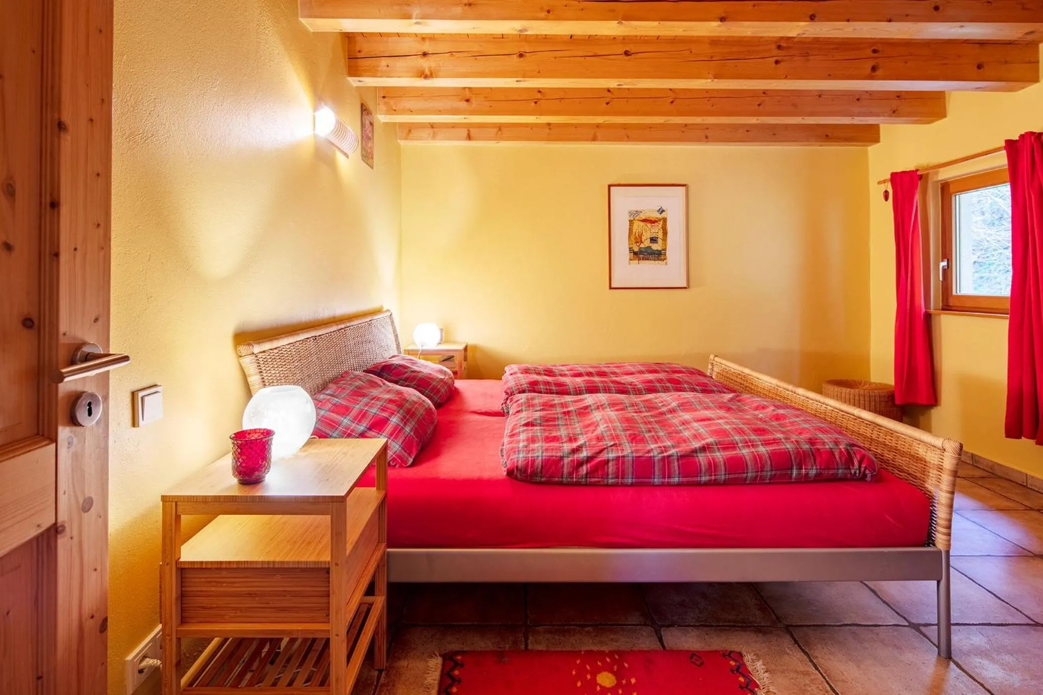 Bed in Villa Waldeslust
