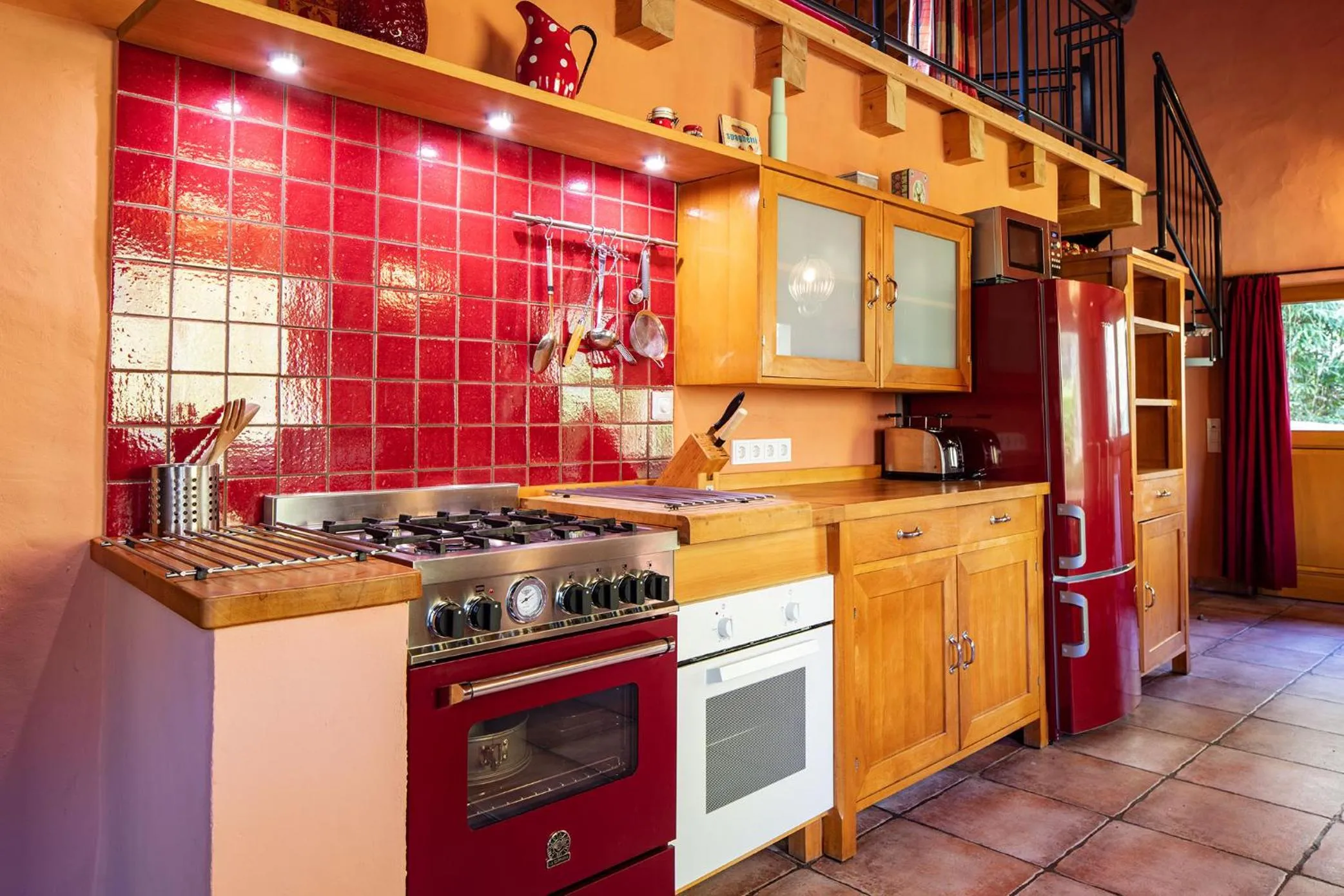 Kitchen or kitchenette in Villa Waldeslust