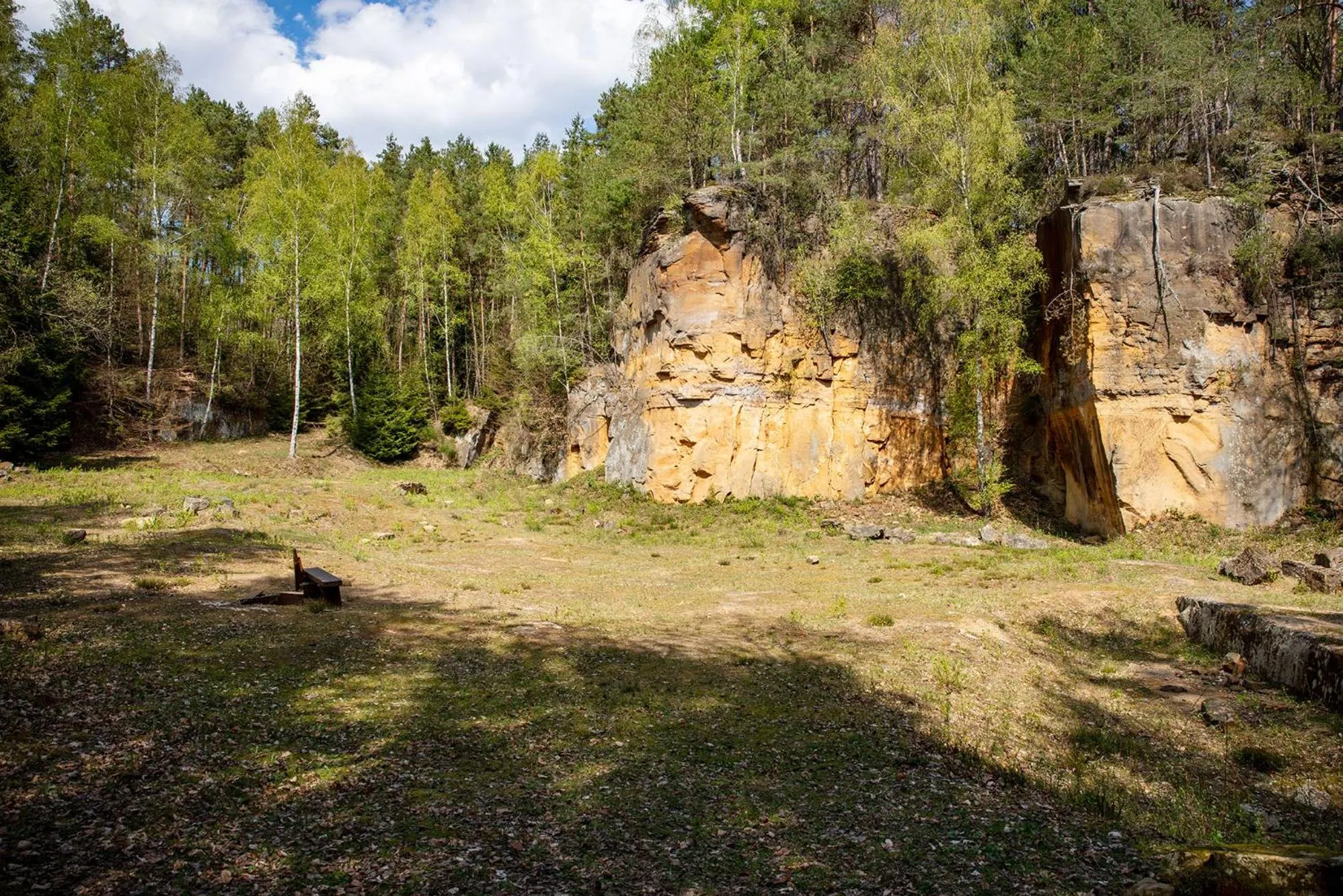 Natural landscape in Villa Waldeslust