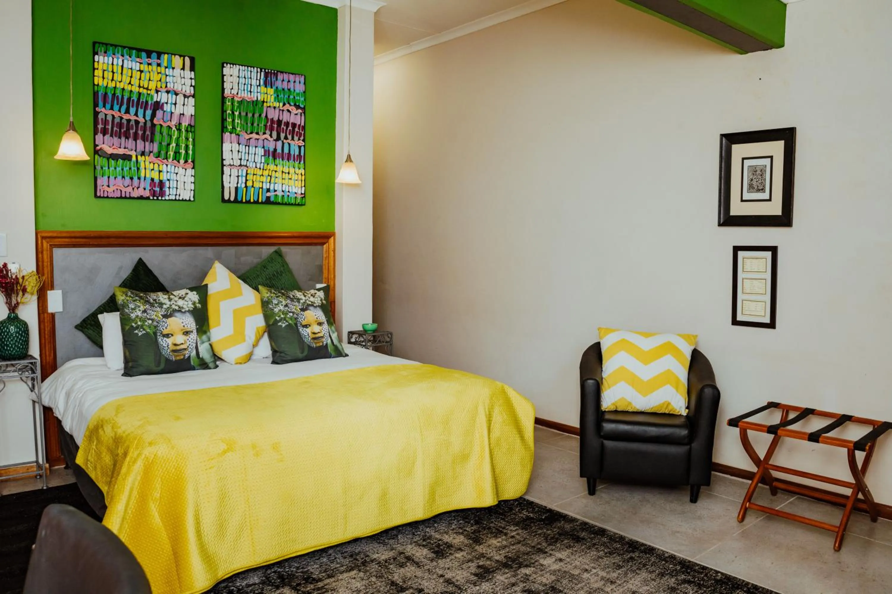 Bedroom in Ons Dorpshuis Guesthouse