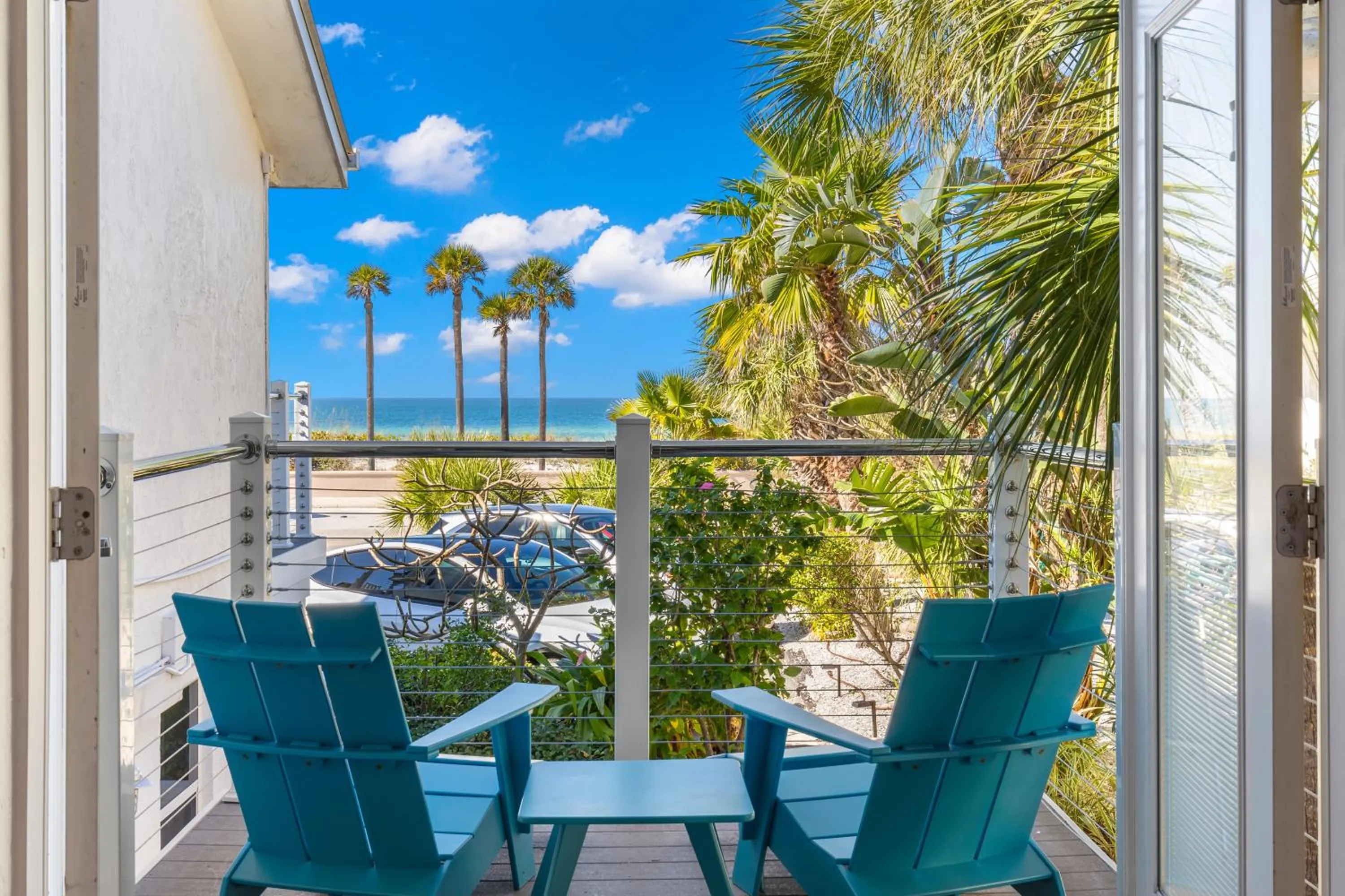Balcony/Terrace in Inn on the Beach