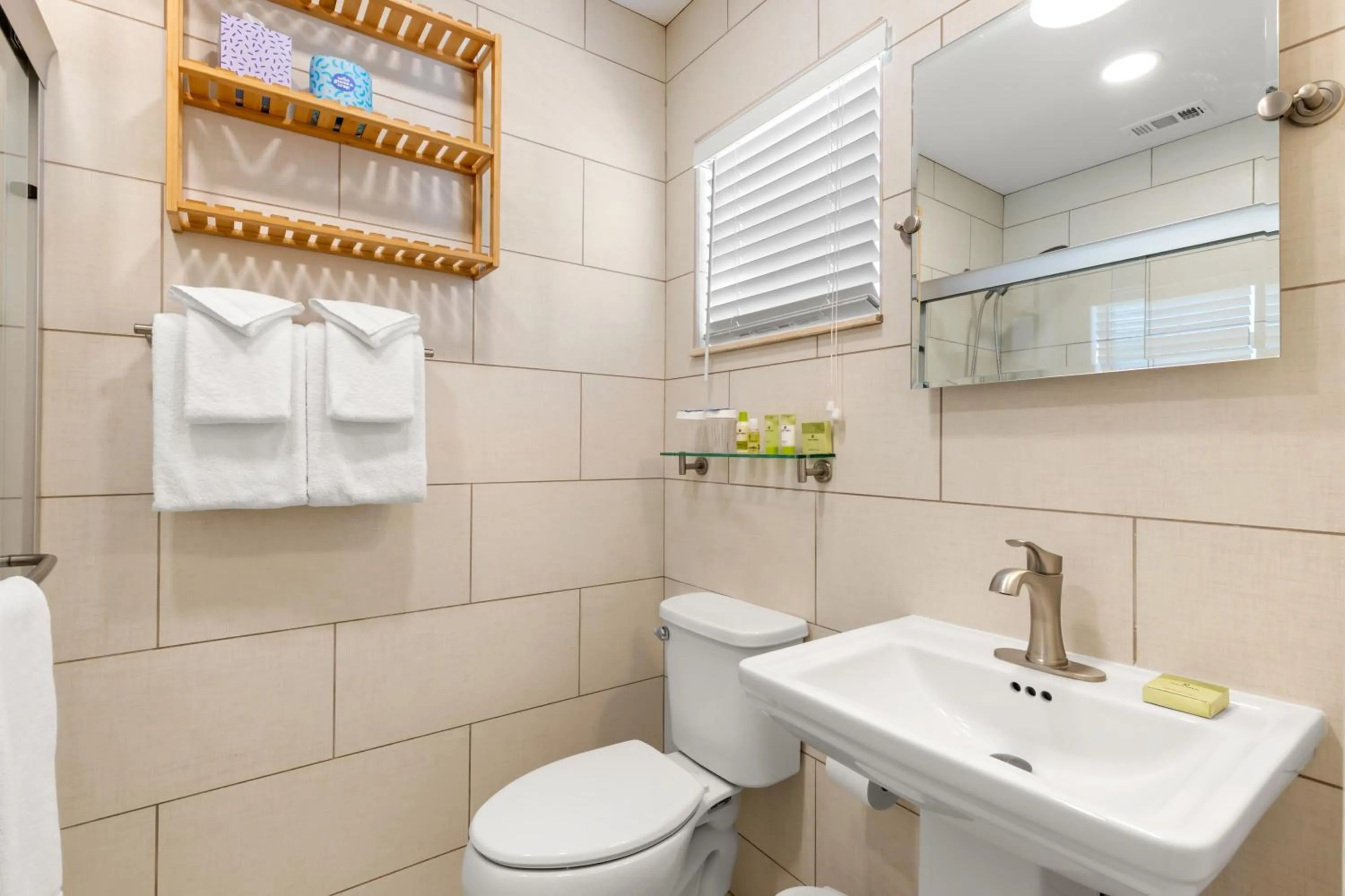 Bathroom in Inn on the Beach