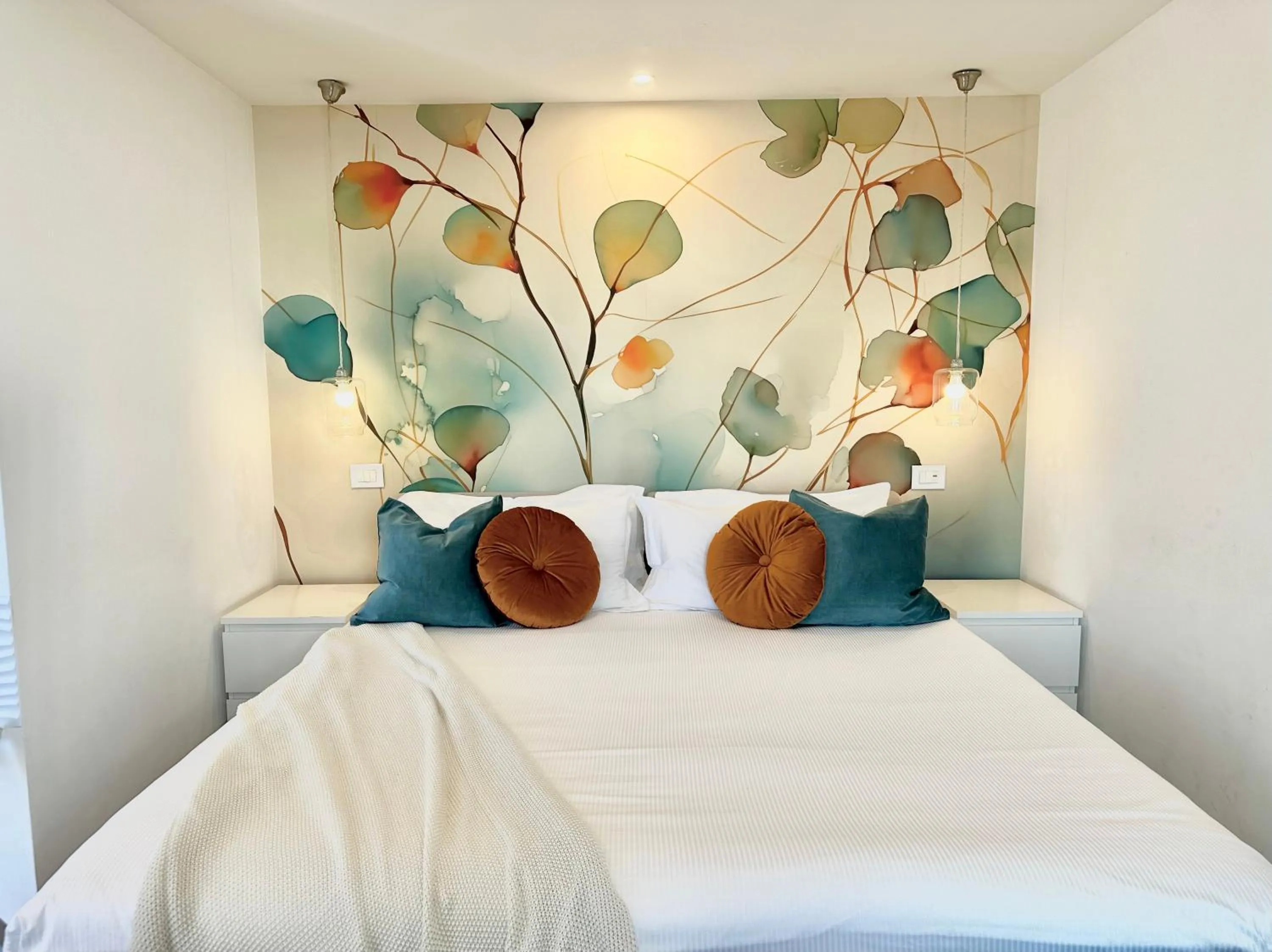 Bed in Villa Greta Hotel Rooms & Suites