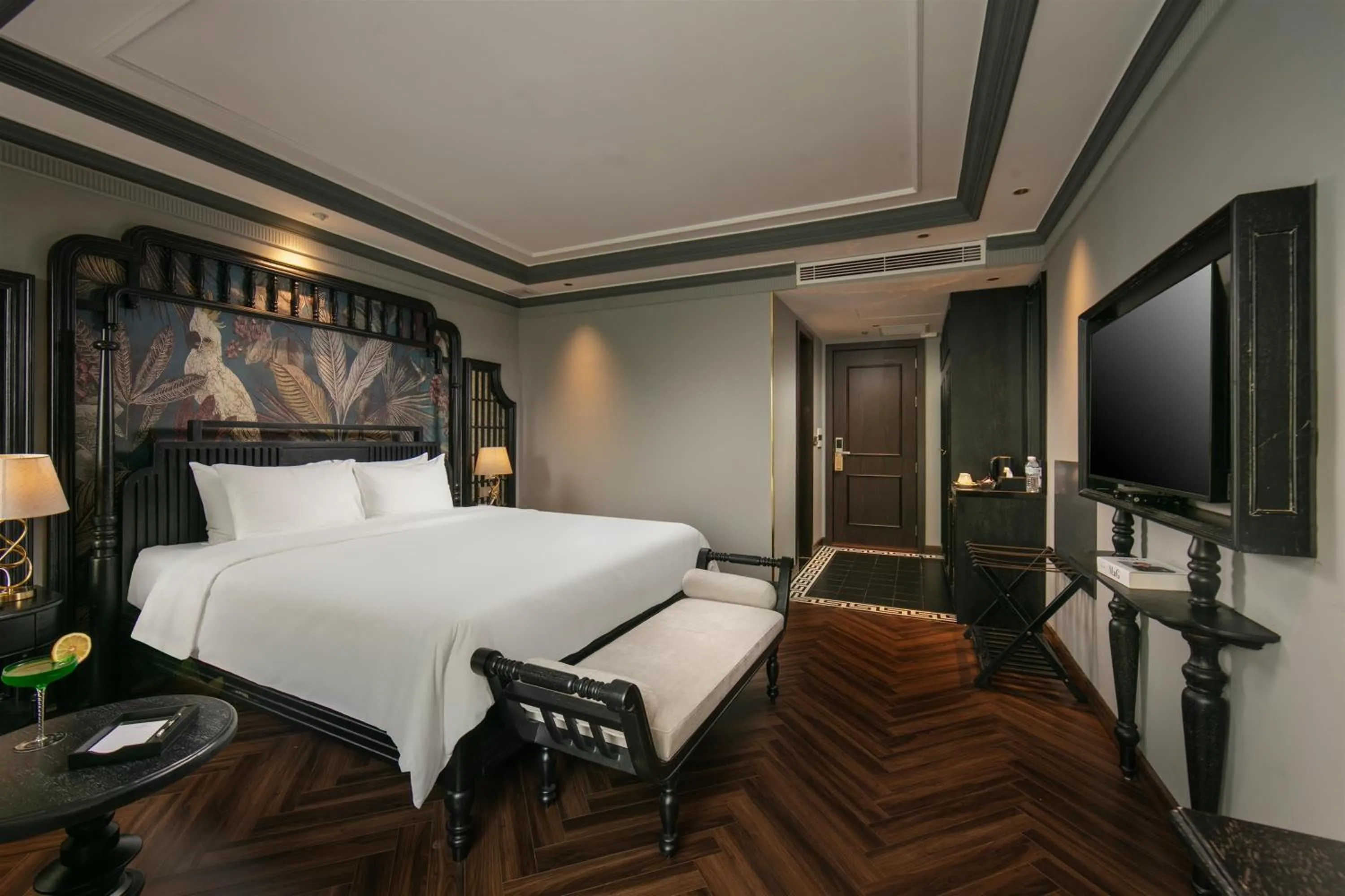 Bed in THE LEGEND HANOI Hotel