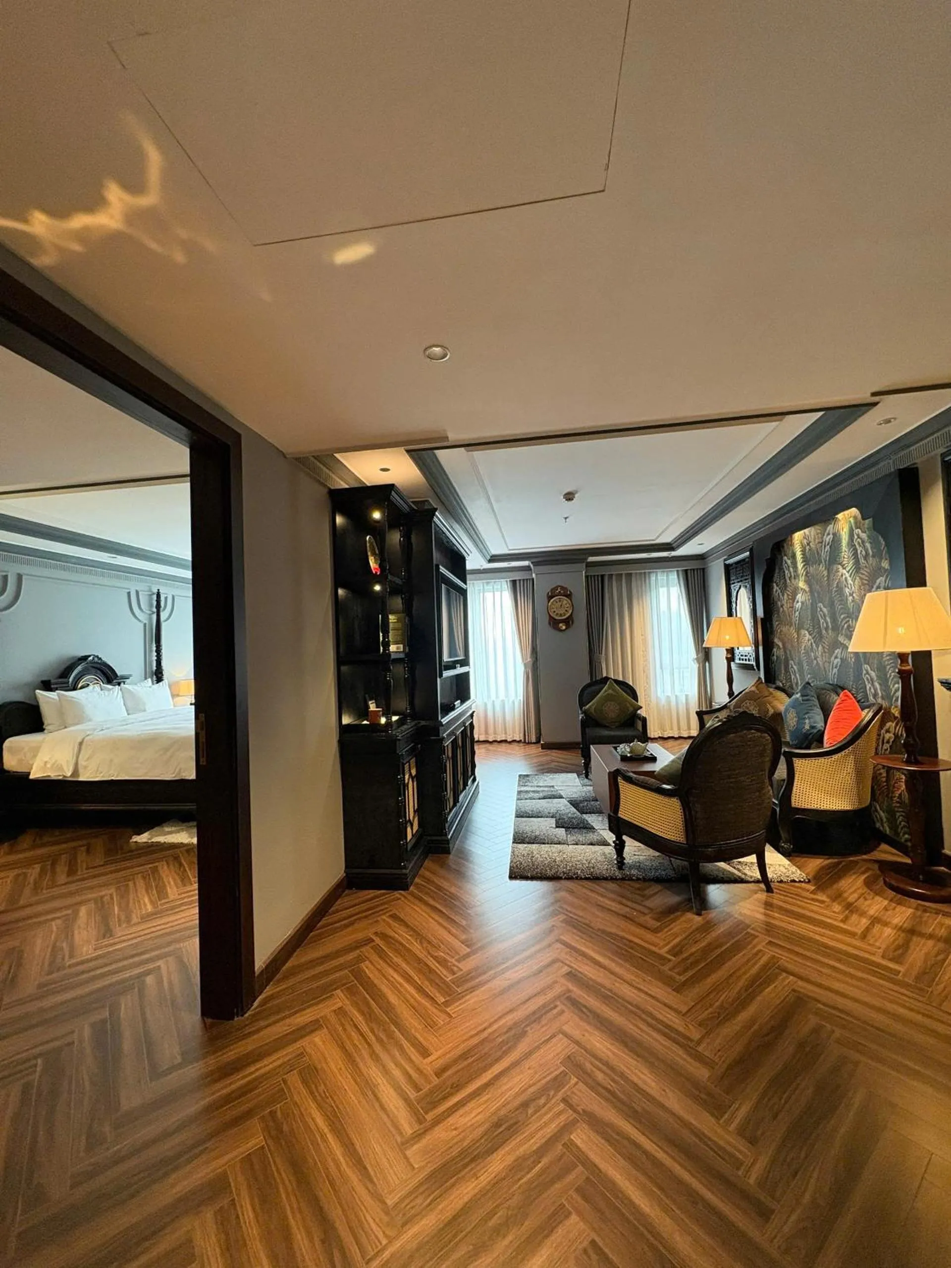 Bed in THE LEGEND HANOI Hotel