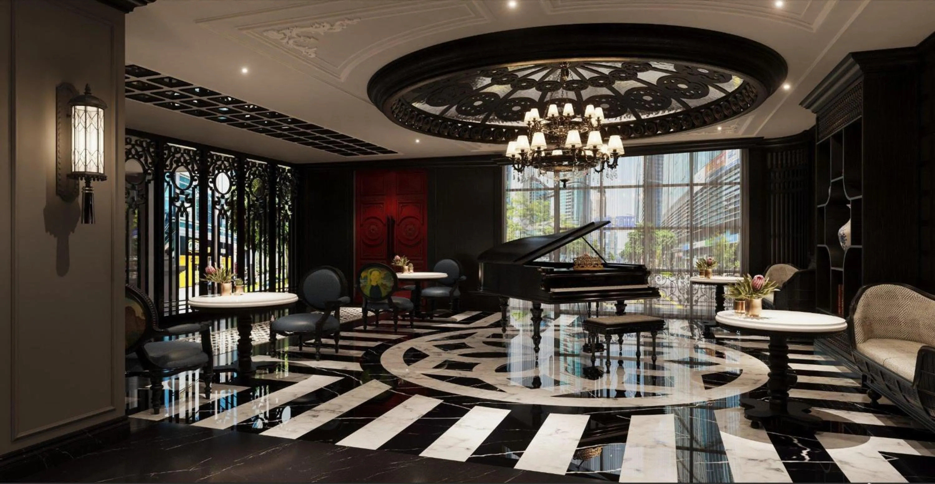 Lobby or reception in THE LEGEND HANOI Hotel