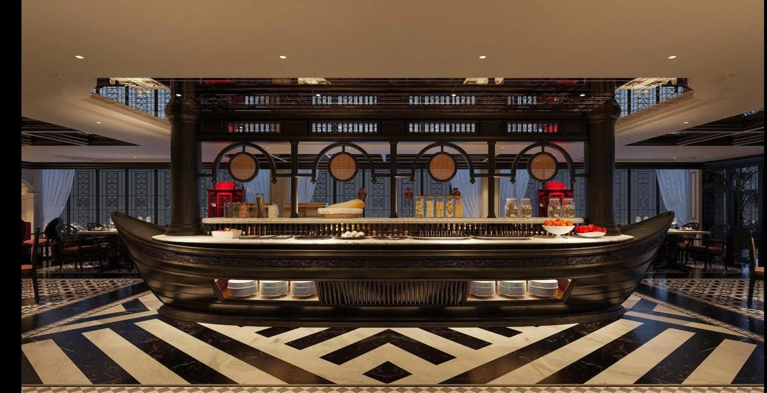 Restaurant/places to eat in THE LEGEND HANOI Hotel