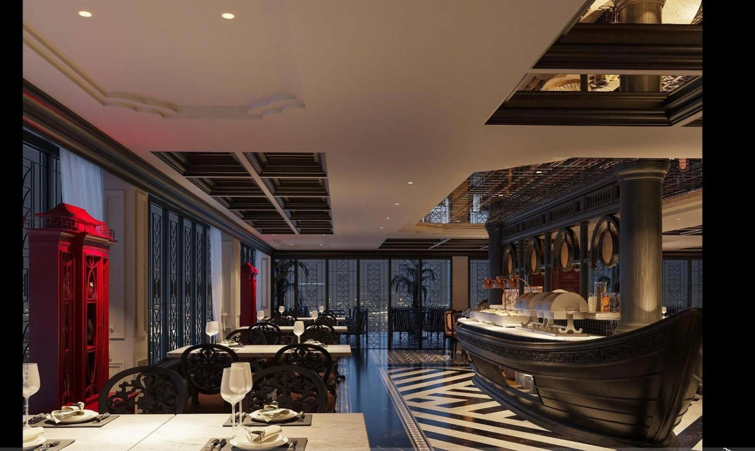 Restaurant/places to eat in THE LEGEND HANOI Hotel