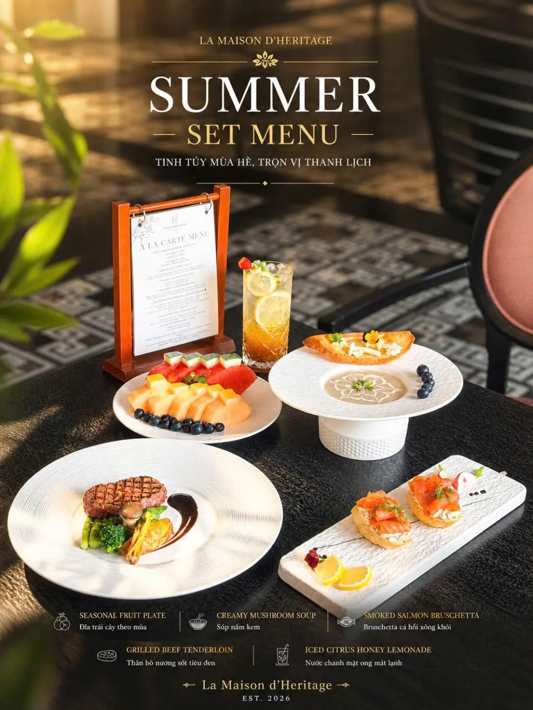 Restaurant/places to eat in THE LEGEND HANOI Hotel