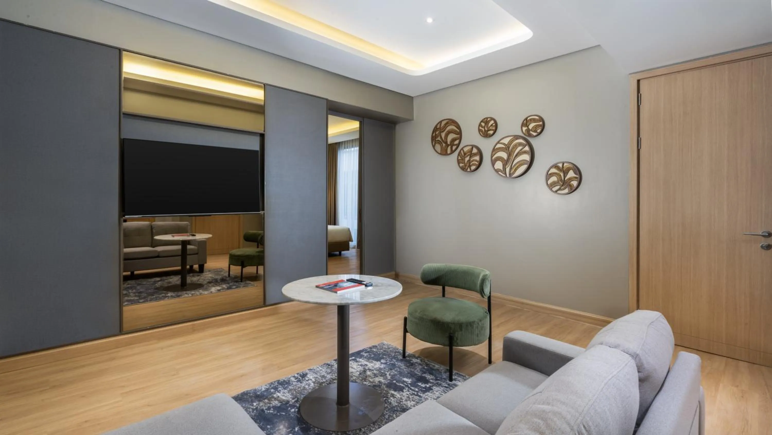 Living room in Swiss-Belinn Indramayu