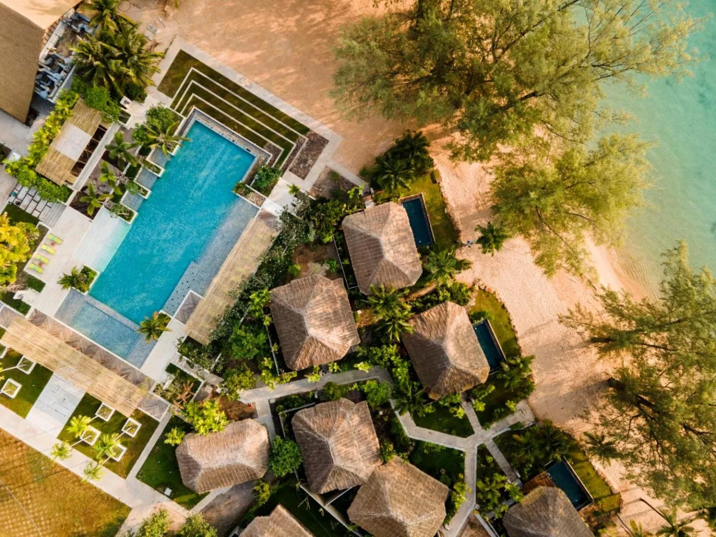 Bird's eye view in JATI Koh Russey