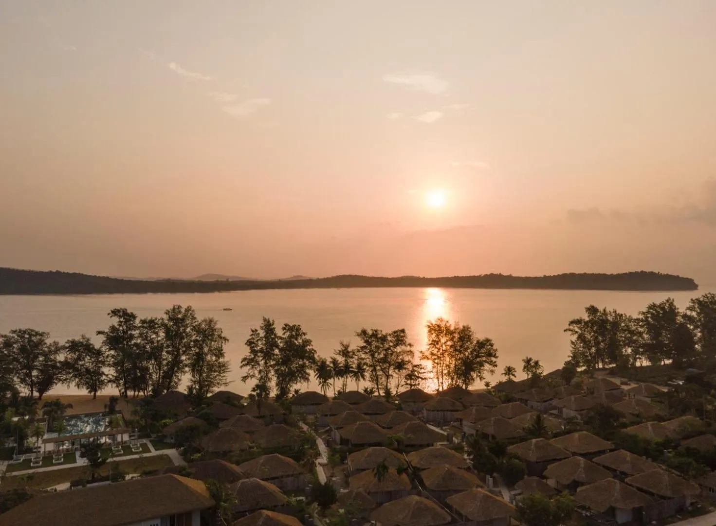 Natural landscape in JATI Koh Russey