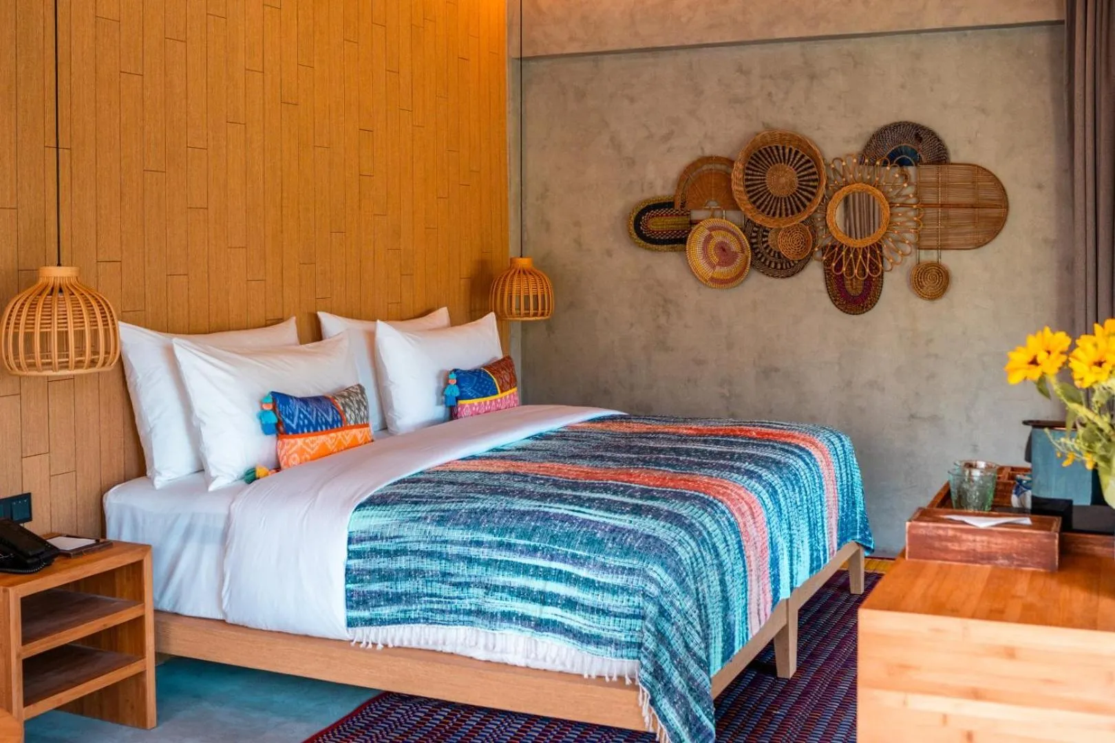 Bedroom, Bed in JATI Koh Russey