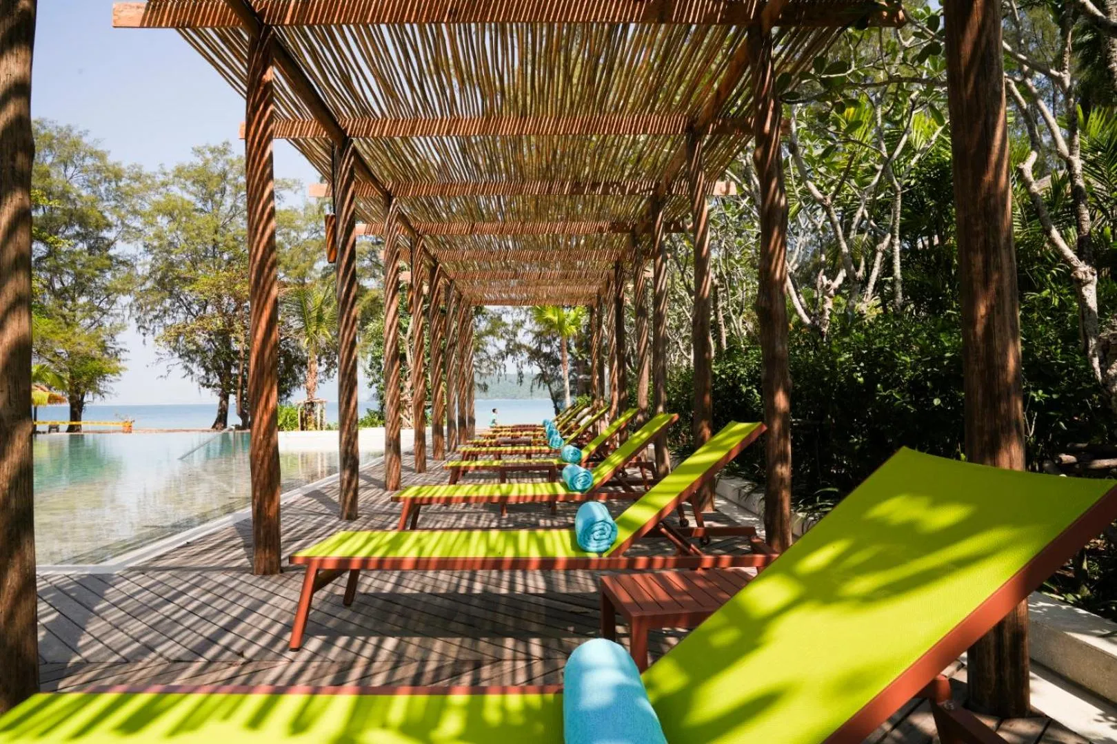 Sea view in JATI Koh Russey