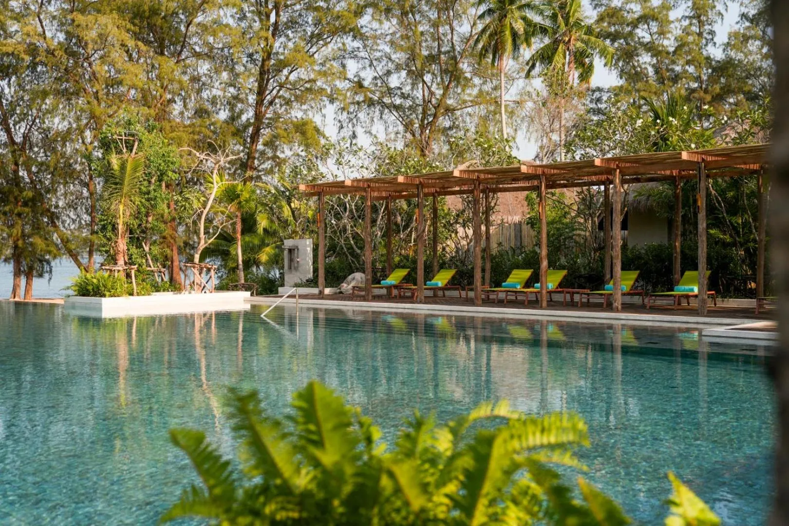 Swimming pool in JATI Koh Russey