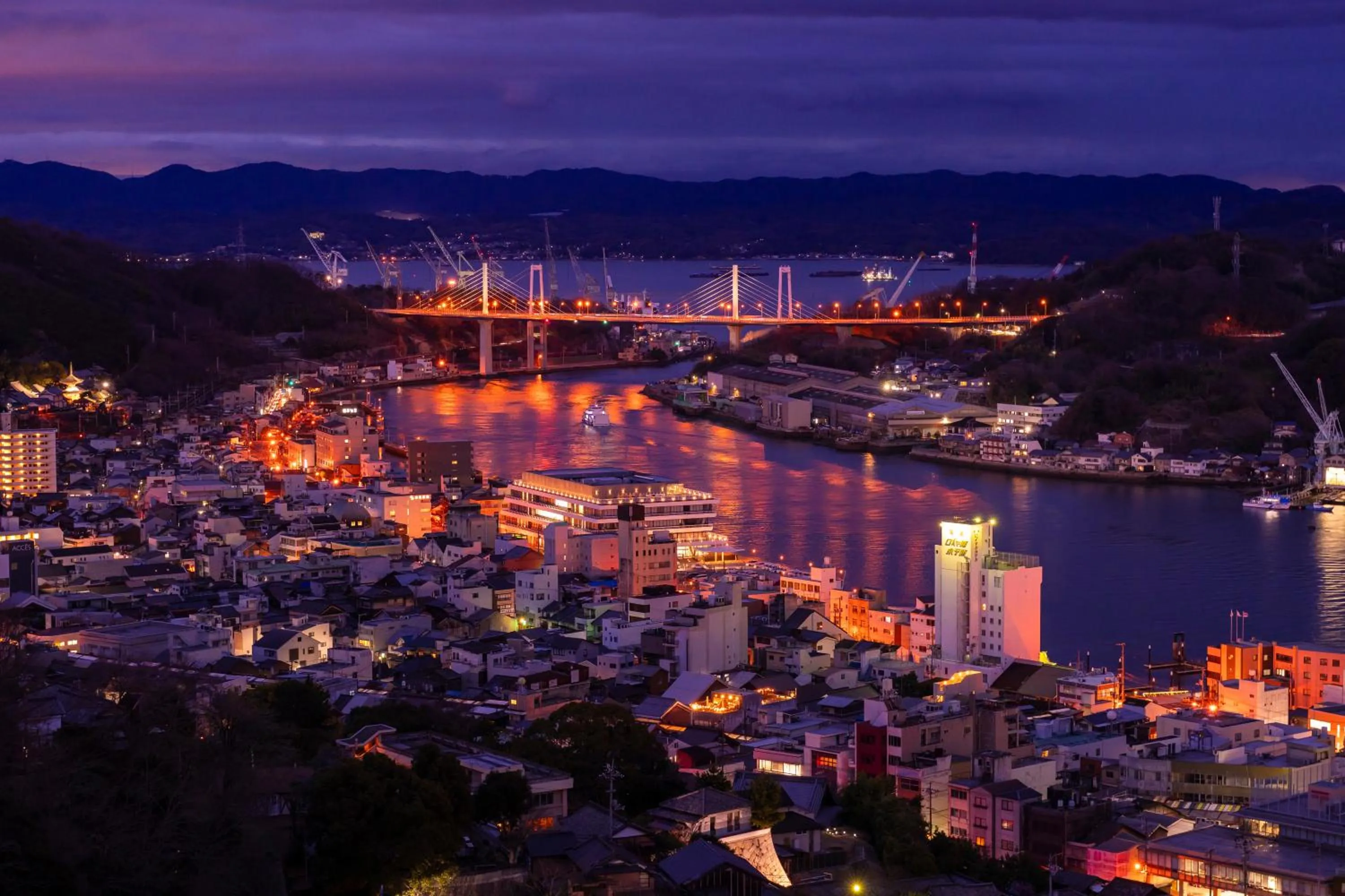 Natural landscape in Onomichi Club