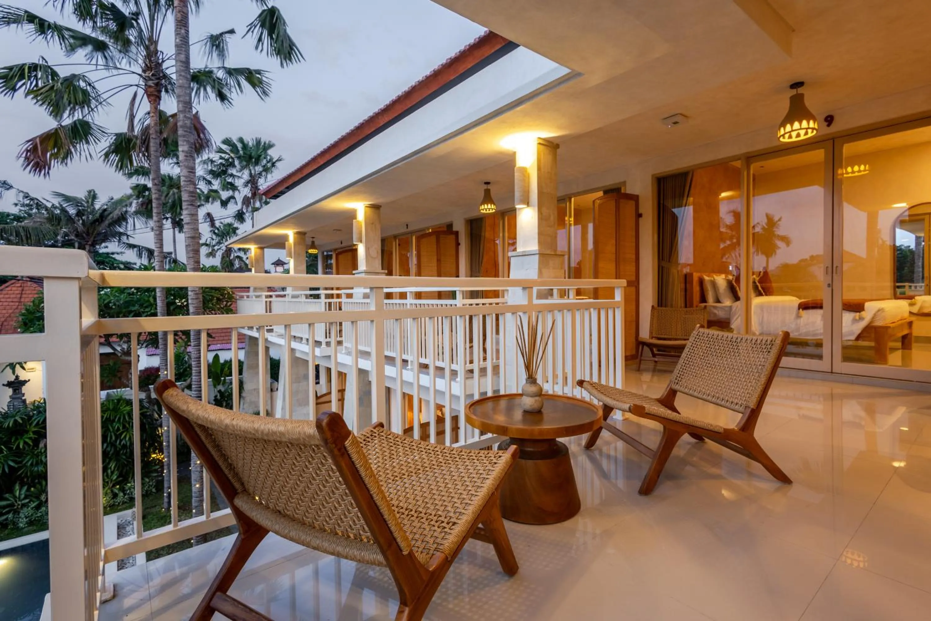 Balcony/Terrace in KALM Bali
