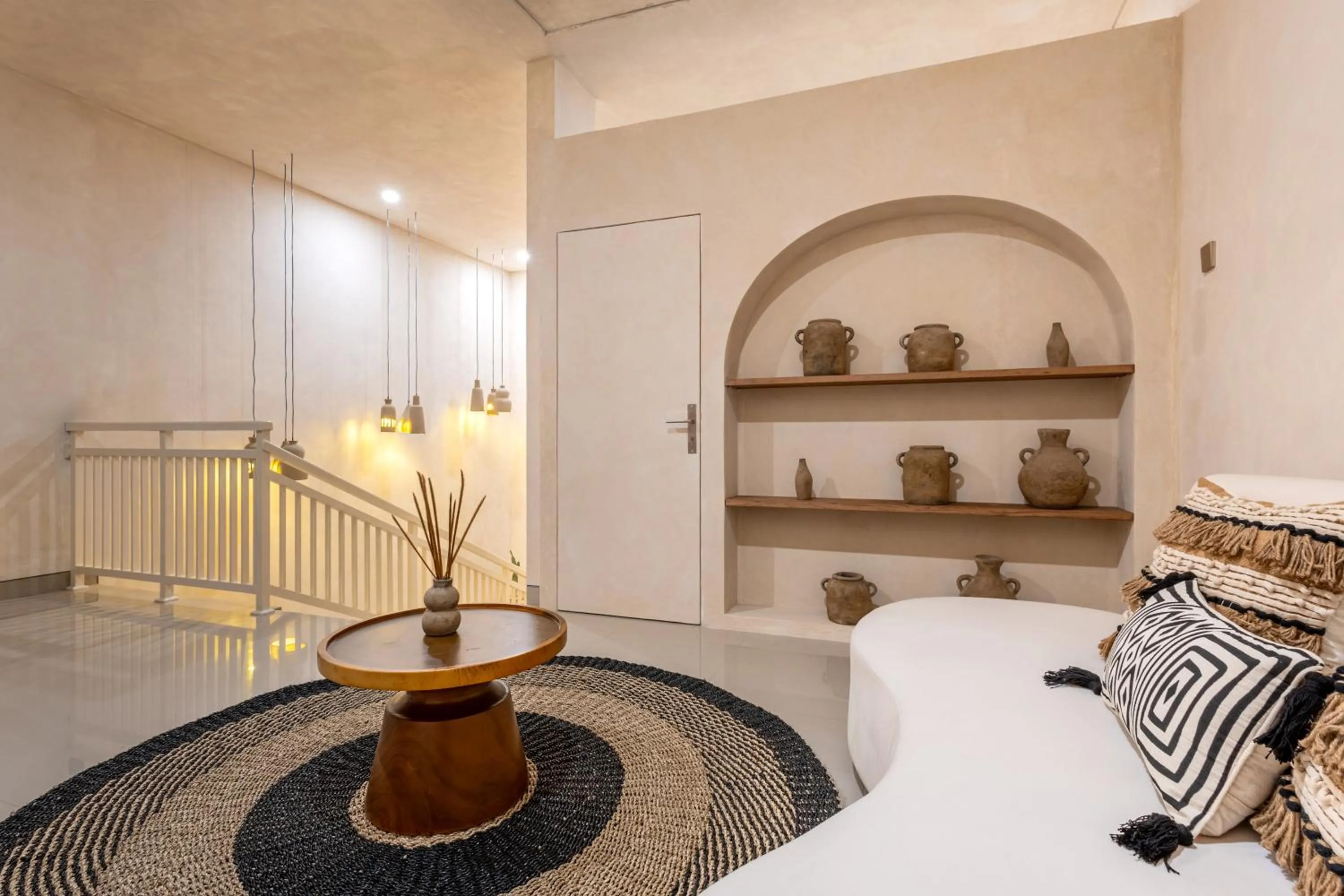 Balcony/Terrace, Bed in KALM Bali