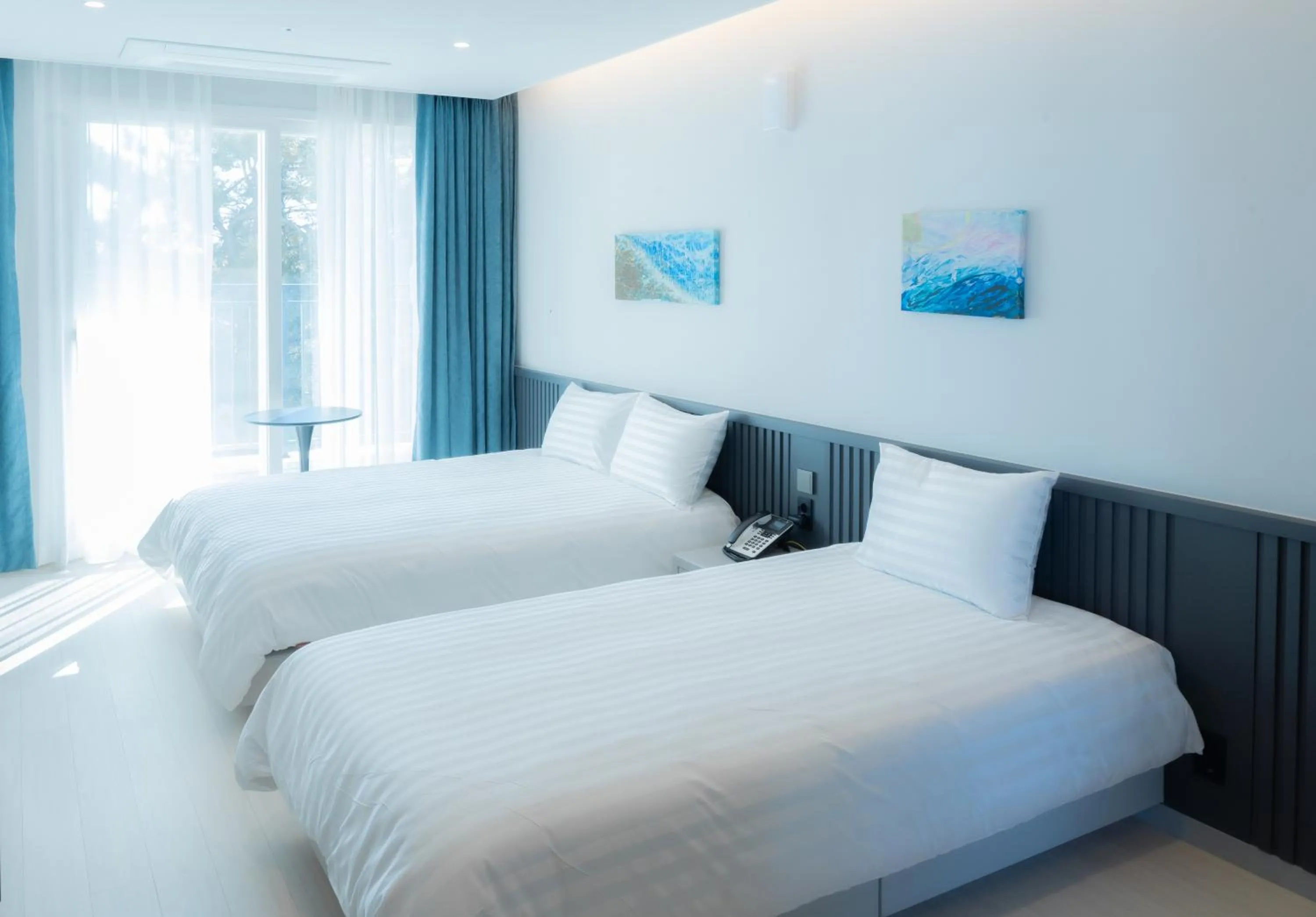 Bed in Hotel Sollavue