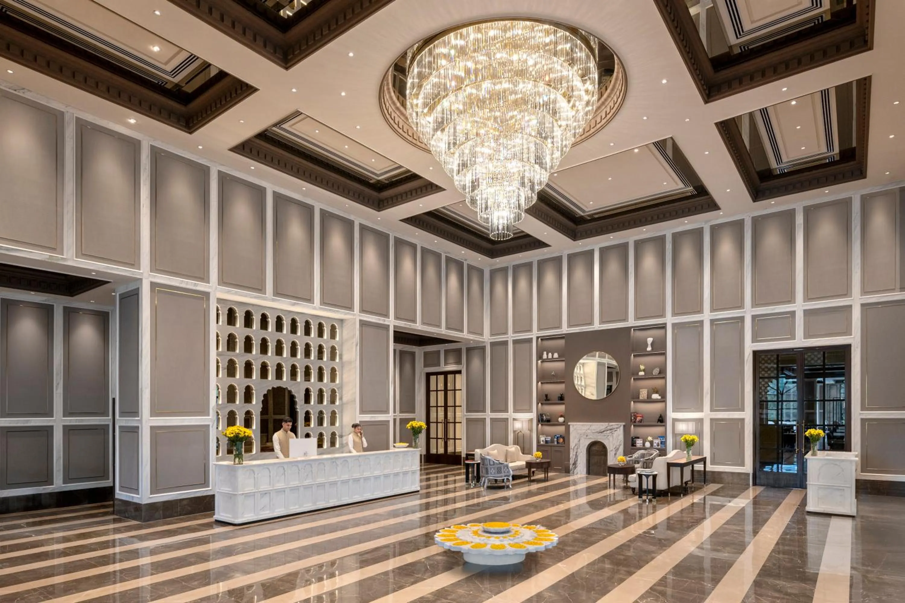 Lobby or reception in Welcomhotel By ITC Hotels, Jabalpur