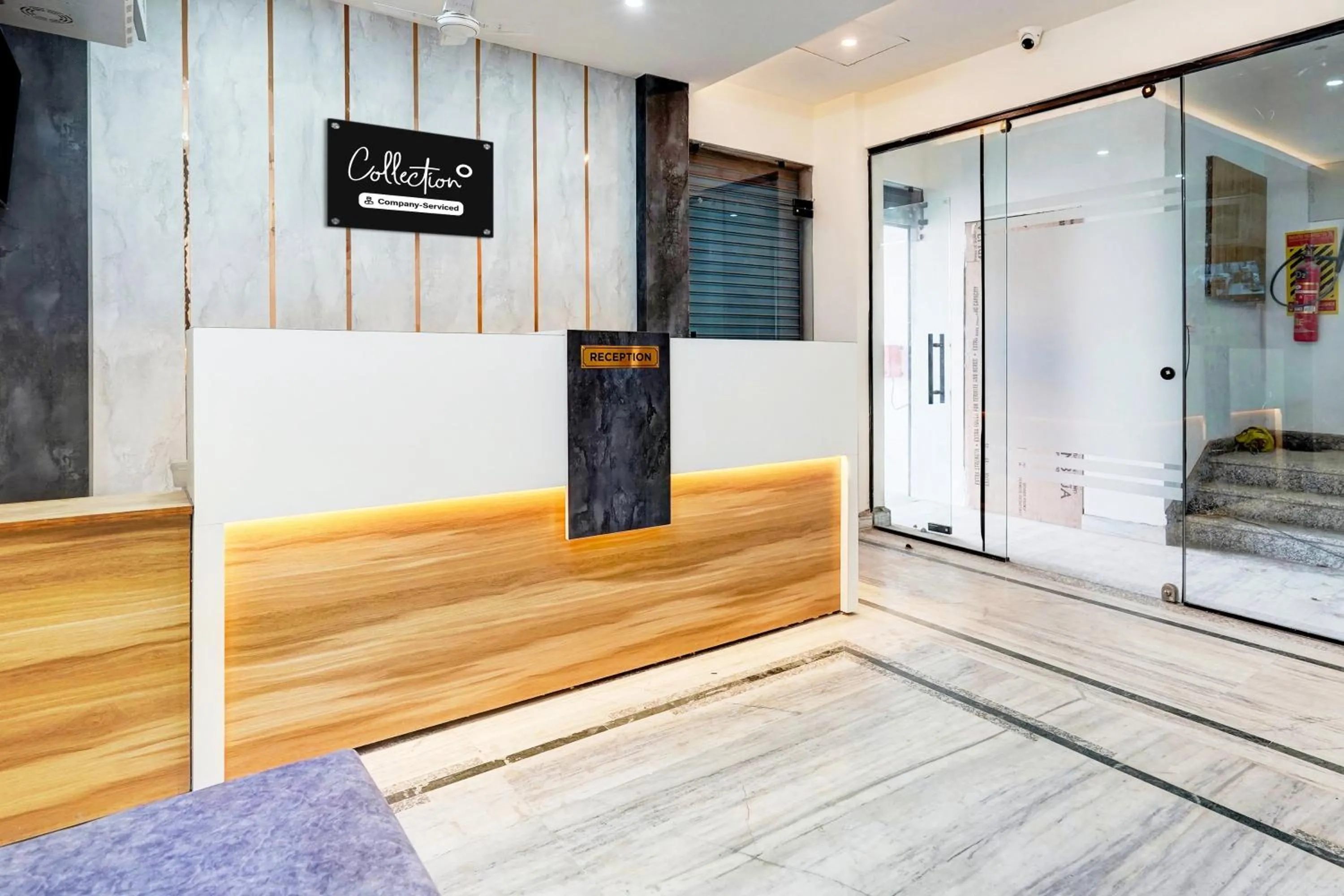 Lobby or reception in Super Collection O Surajpur Chowk Greater Noida