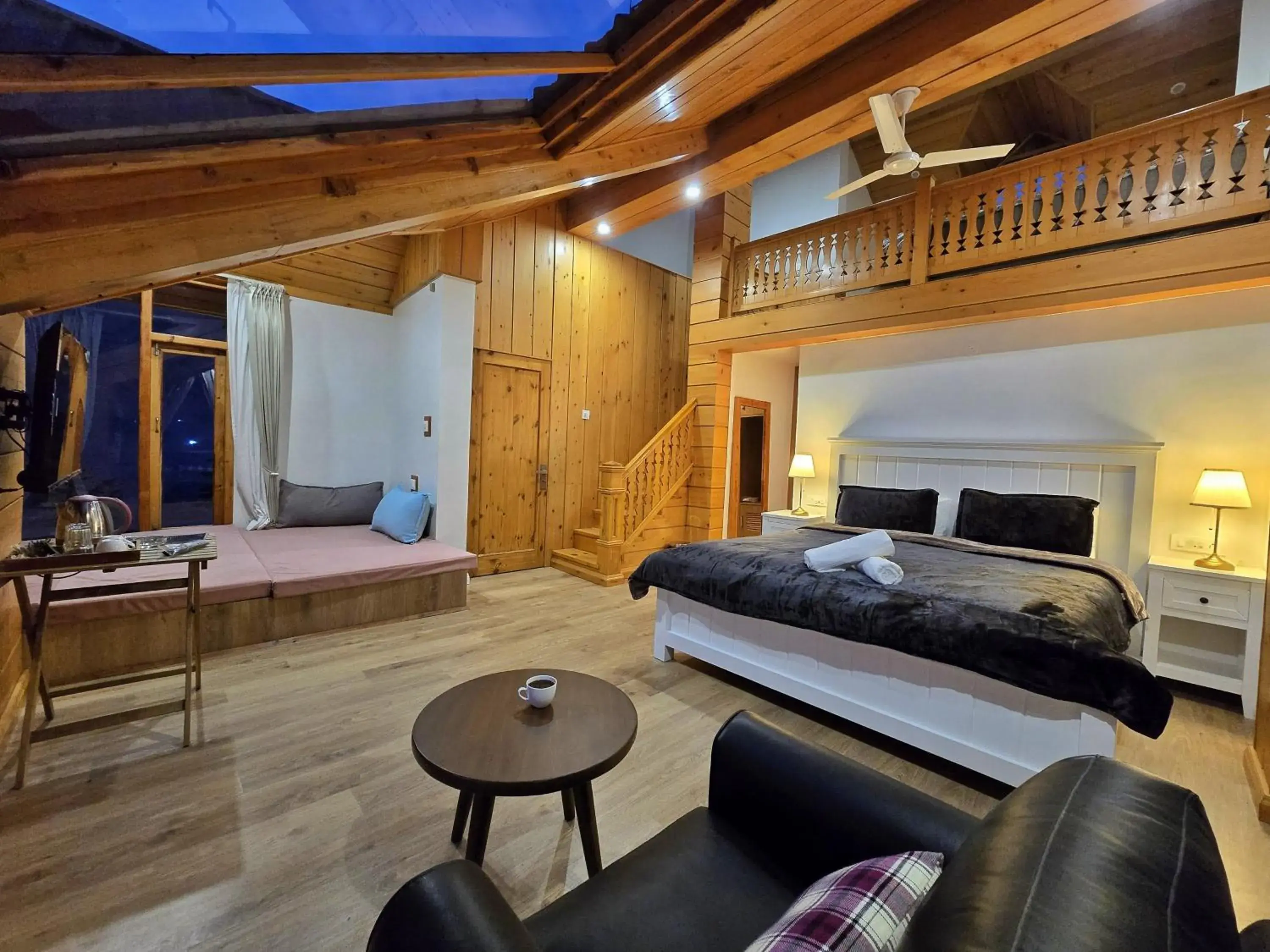 Bed in Hygge Home Manali Bed in Hygge Home Manali