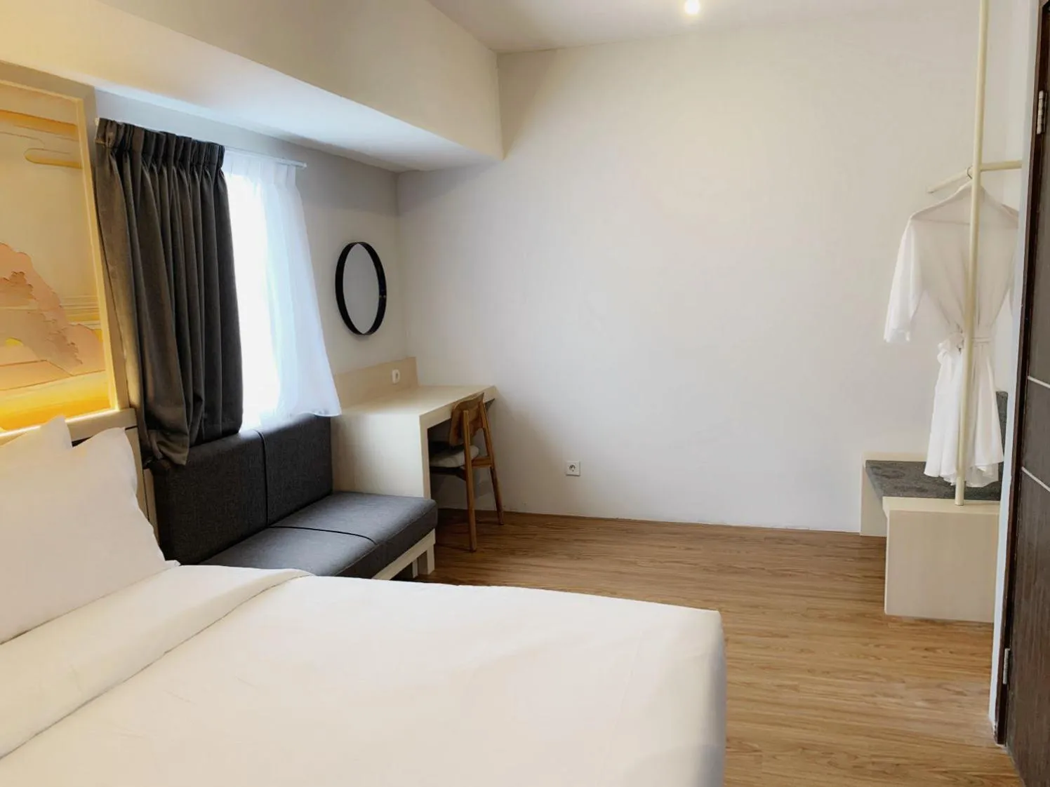 Bed in Nemuru Stay BTC