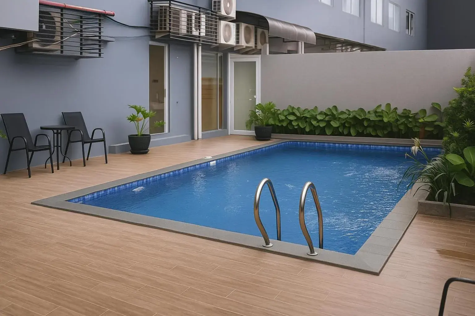 Swimming pool in Nemuru Stay BTC Swimming pool in Nemuru Stay BTC