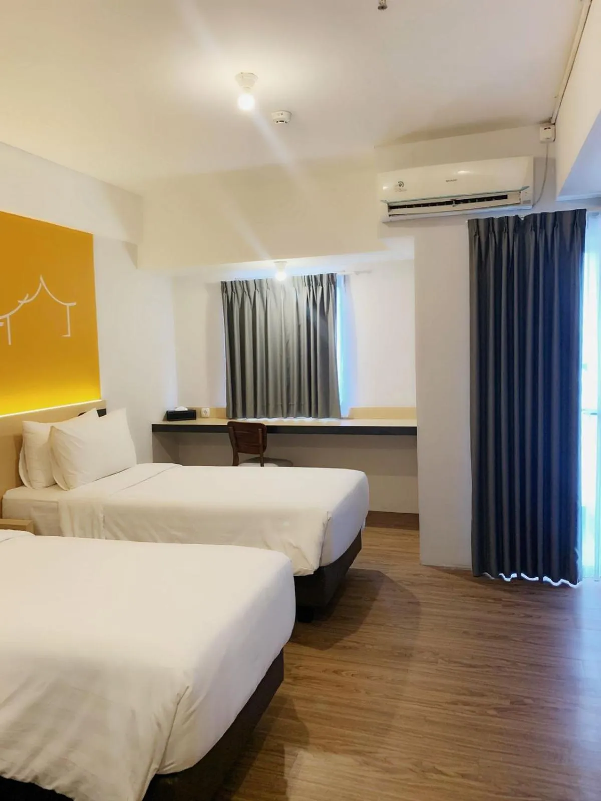 Bed in Nemuru Stay BTC