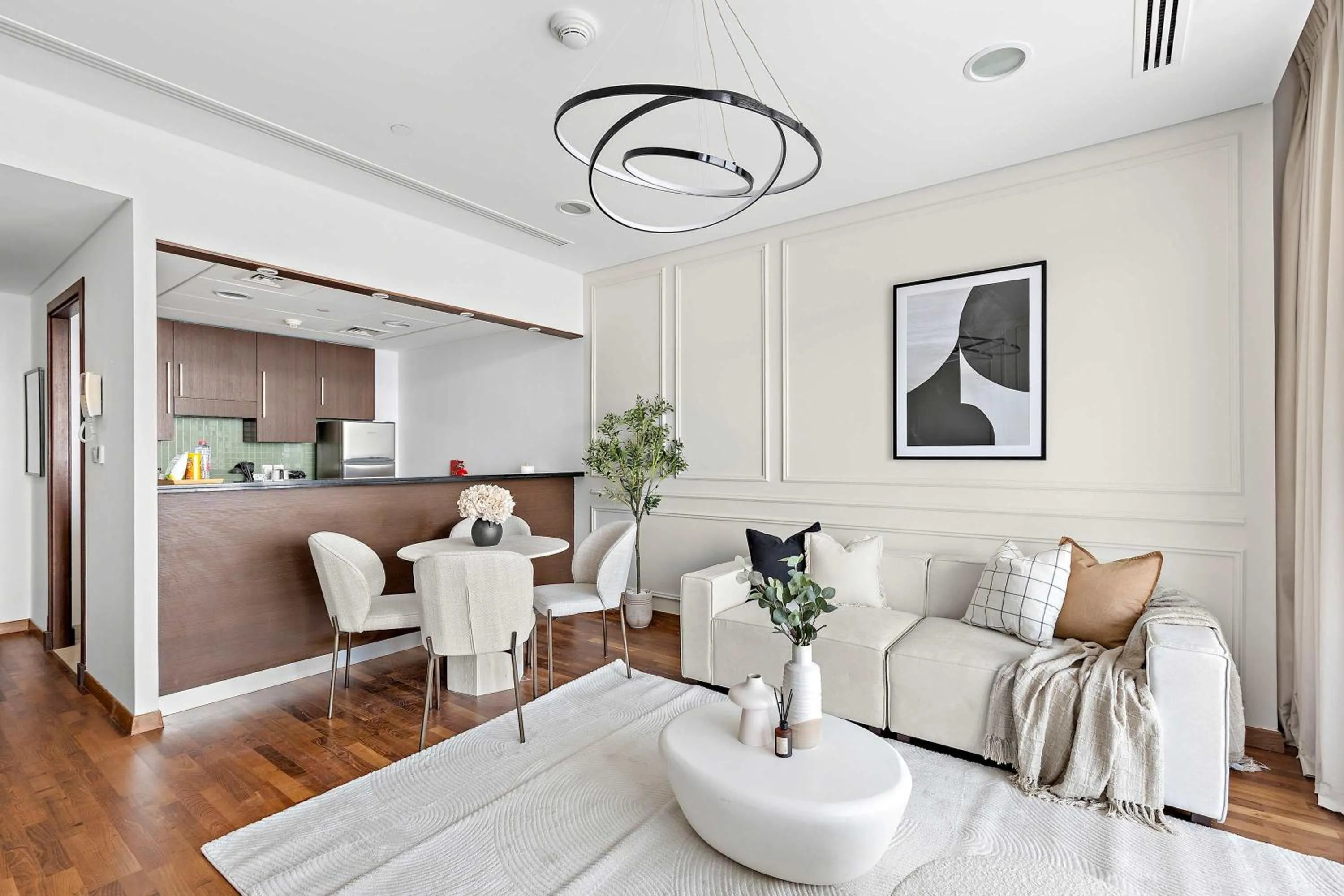 Kitchen or kitchenette in Silkhaus Burj Khalifa & Zaabeel View in Burj Daman