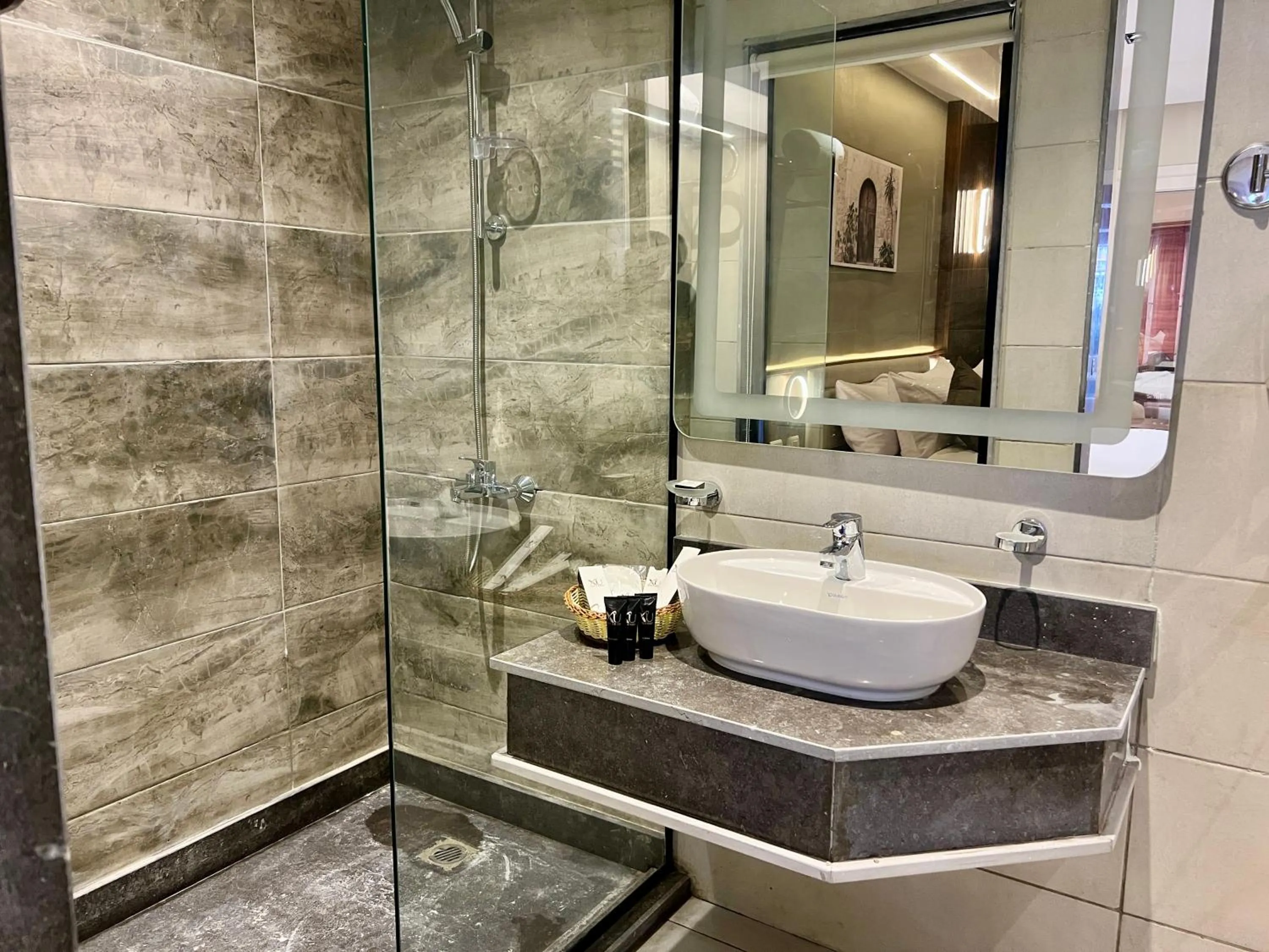 Bathroom in XU San Stefano Hotel Alexandria