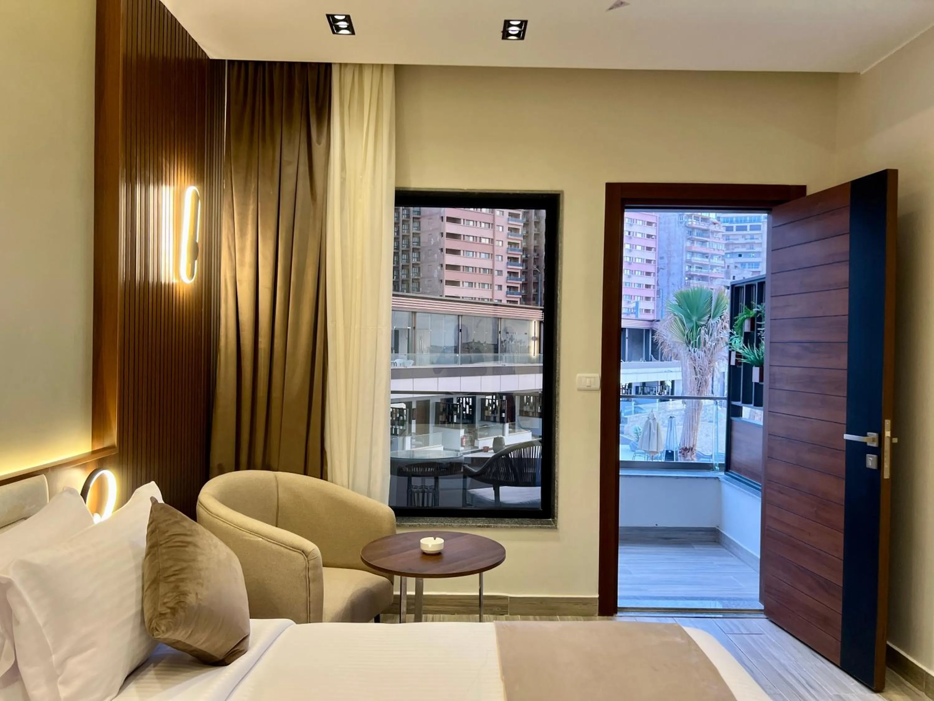 Photo of the whole room, Bed in XU San Stefano Hotel Alexandria