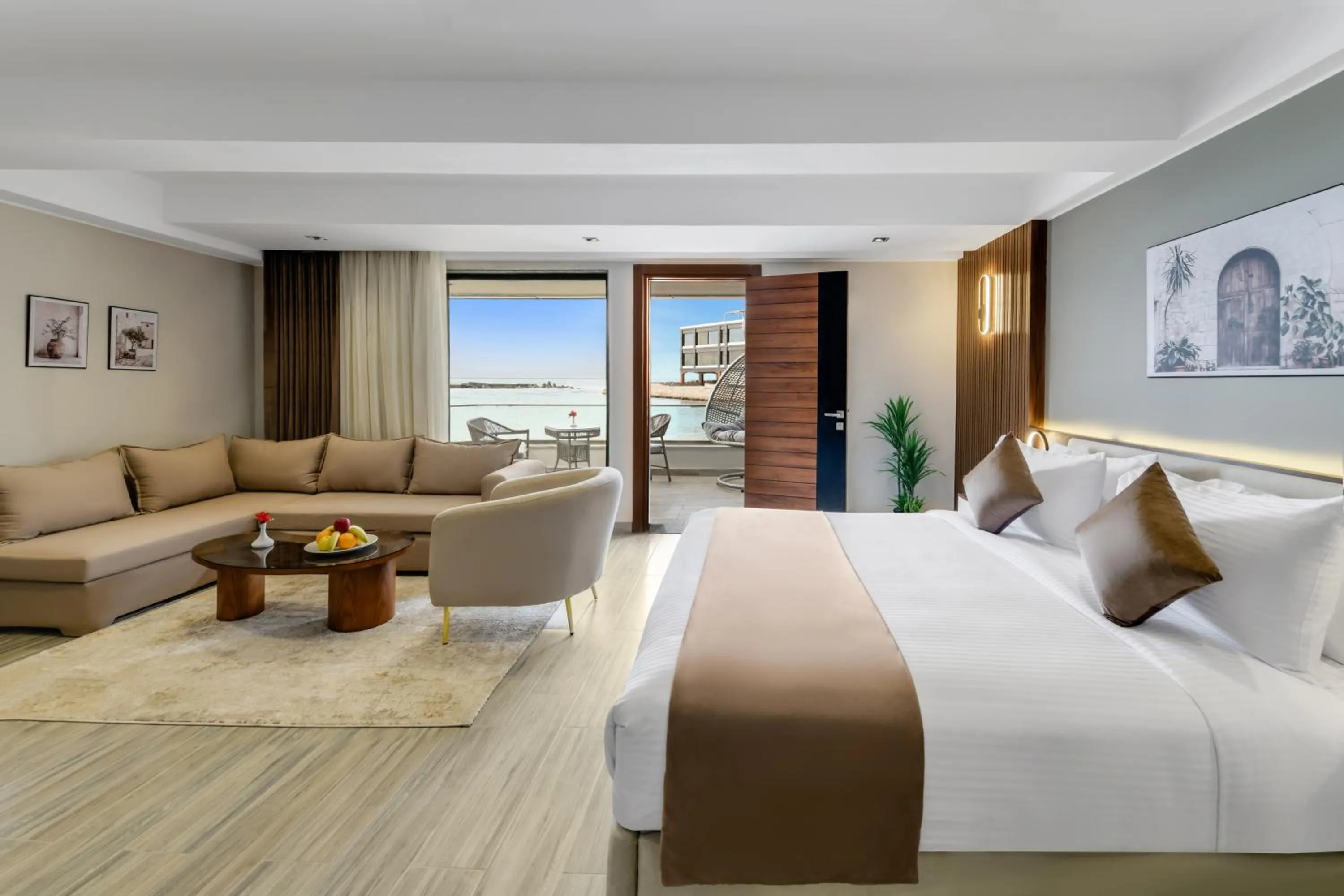 Photo of the whole room, Bed in XU San Stefano Hotel Alexandria