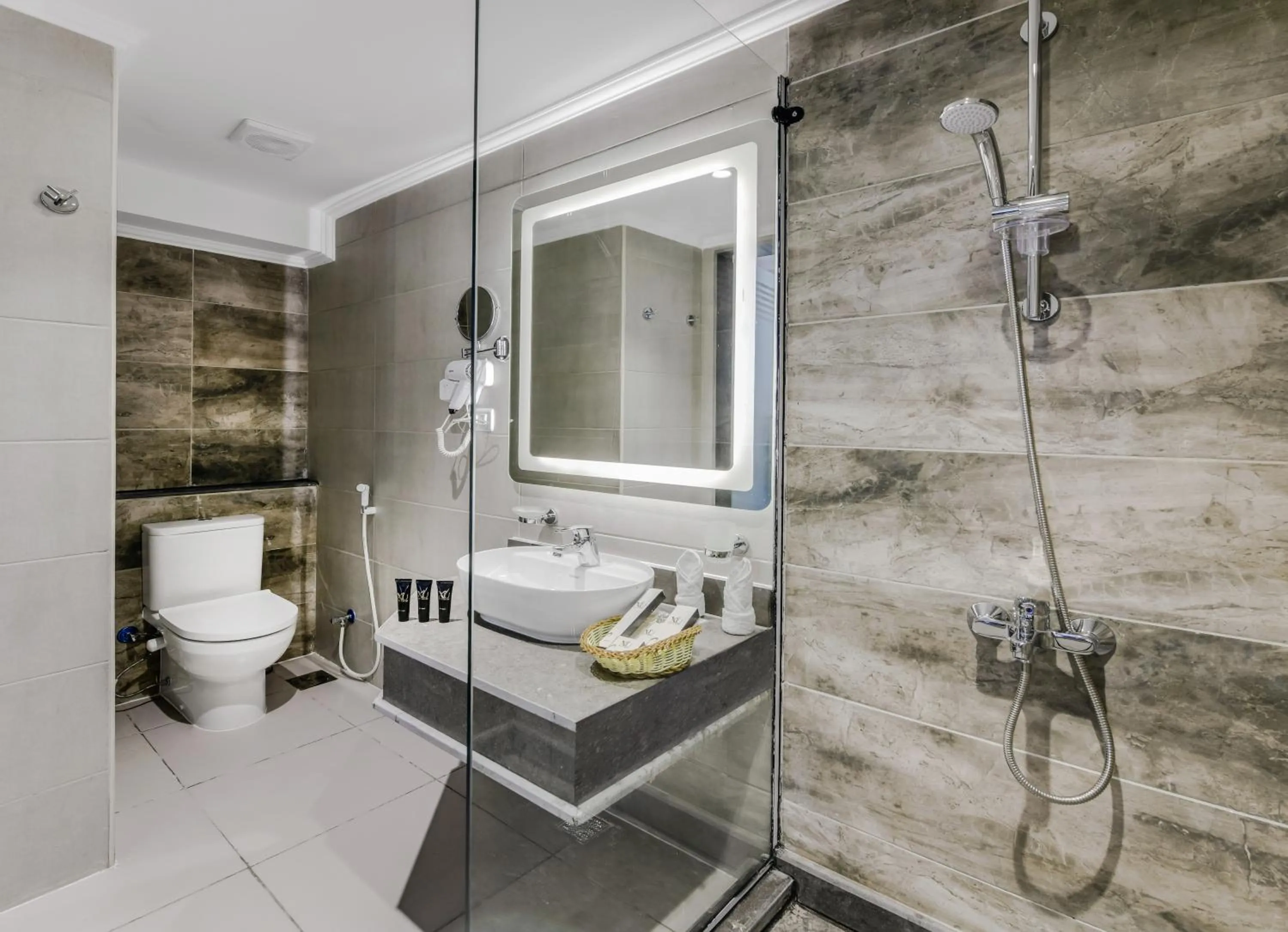 Bathroom in XU San Stefano Hotel Alexandria