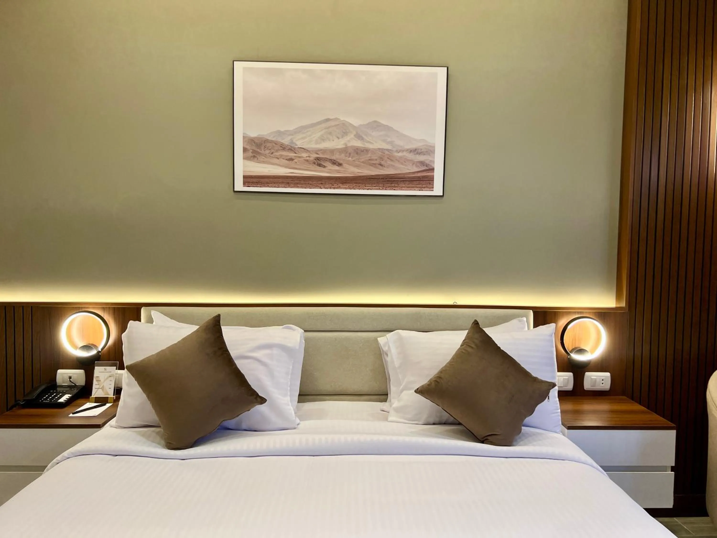 Bed in XU San Stefano Hotel Alexandria